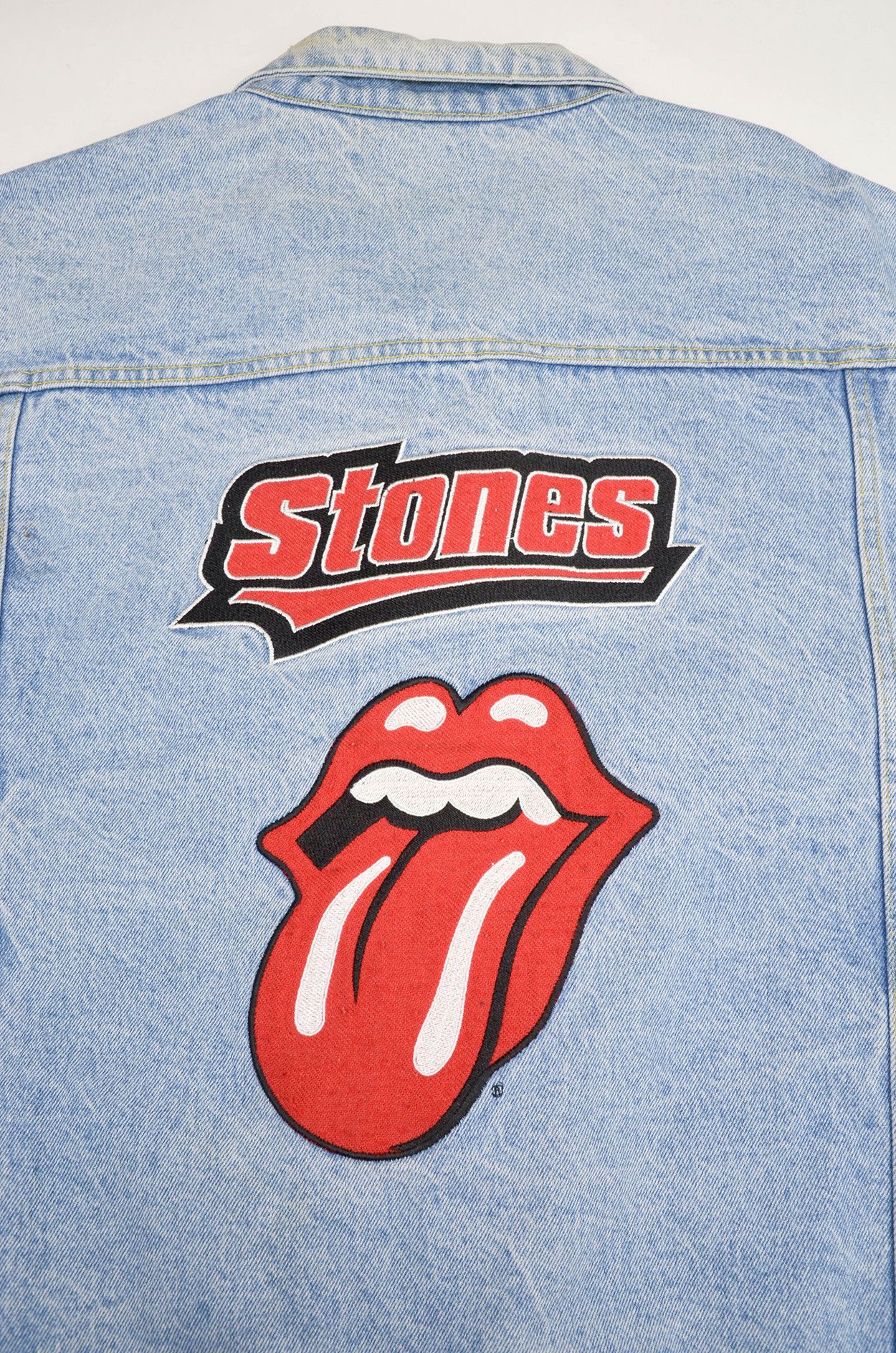 Bravado Rolling Stones 97–98 Tour Vintage Embroidered Denim Jacket Size US XL / EU 56 / 4 - 9 Thumbnail