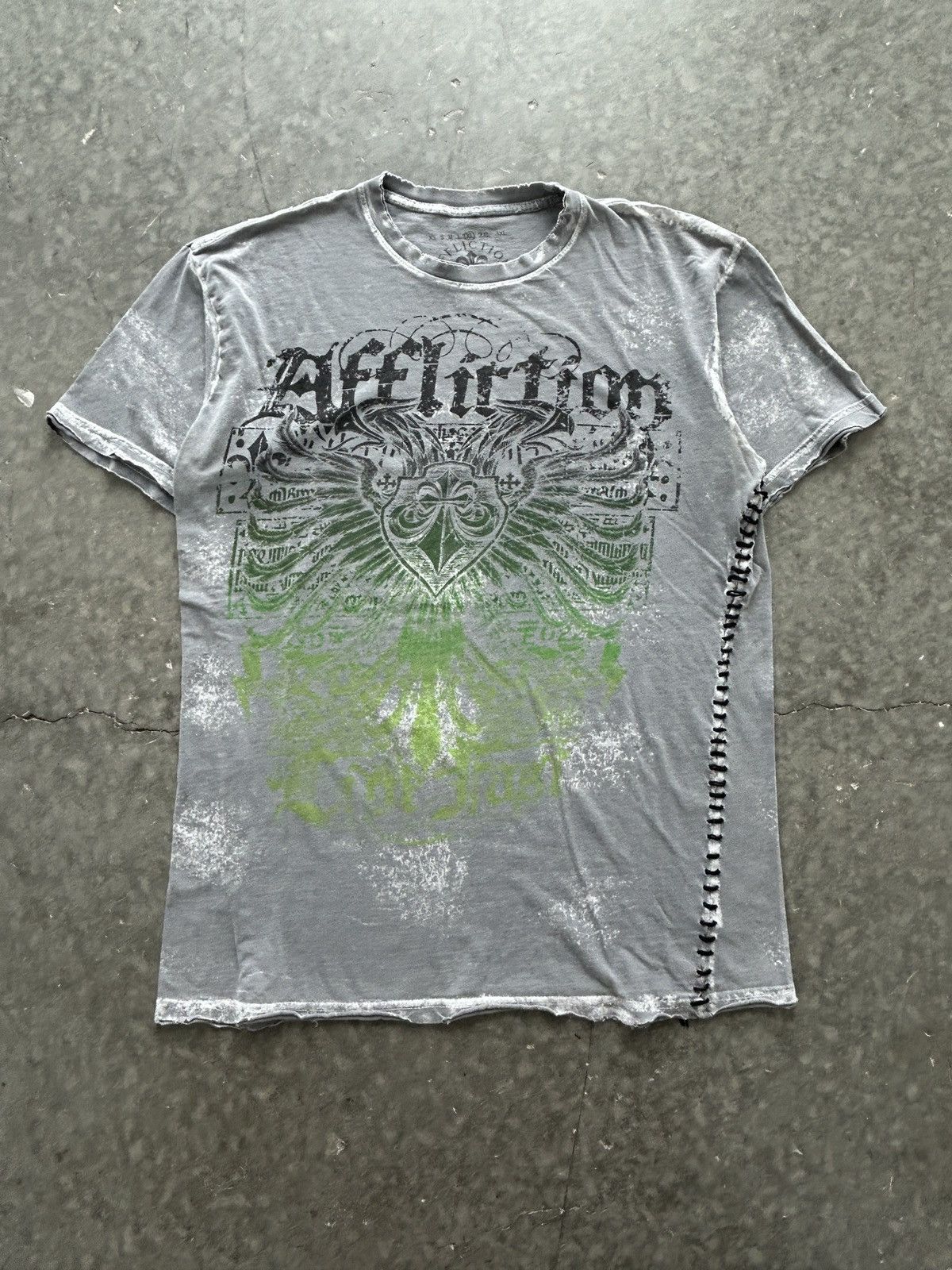 Affliction Vintage Y2K Affliction Graphic Tee Size US L / EU 52-54 / 3 - 1 Thumbnail