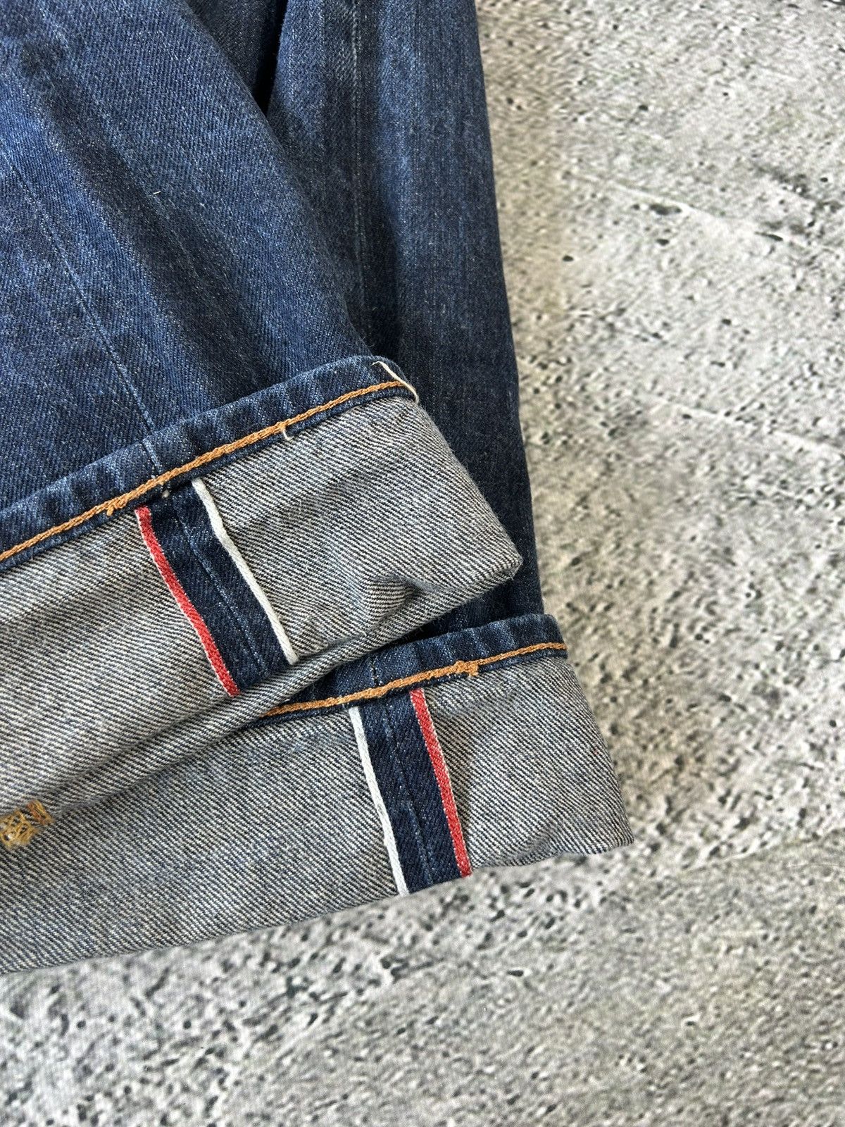 Evisu Evisu jeans daicock big logo gold selvedge denim Japan Size US 28 / EU 44 - 6 Thumbnail
