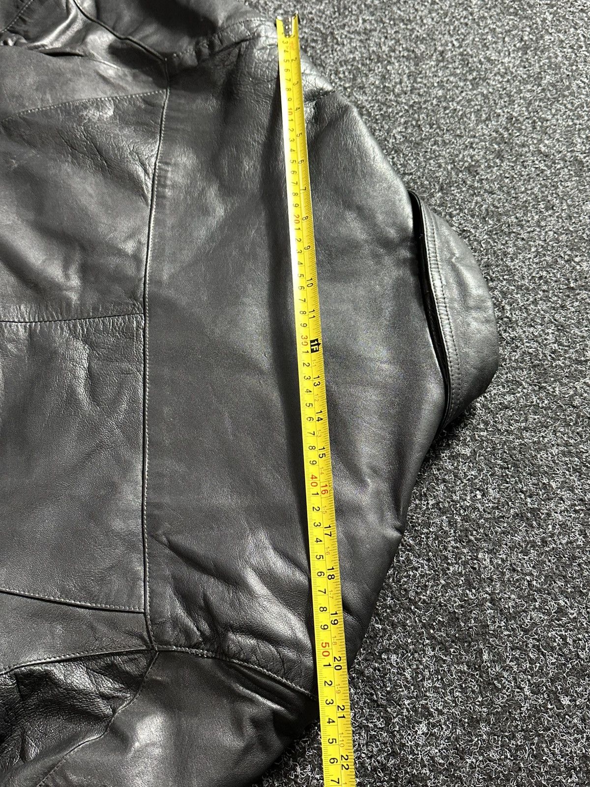 Vintage 🚨Vintage 90s Leather Biker Jacket-West Style Maison Margiela Size US S / EU 44-46 / 1 - 13 Thumbnail