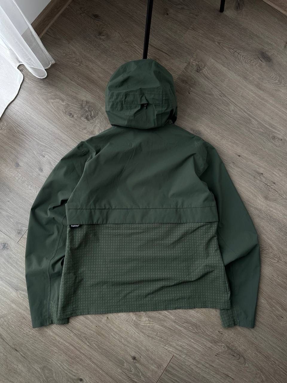 Japanese Brand × Vintage Vintage Tropicfeel Green Womens Anorak Waterproof Jacket Size L / US 10 / IT 46 - 10 Thumbnail