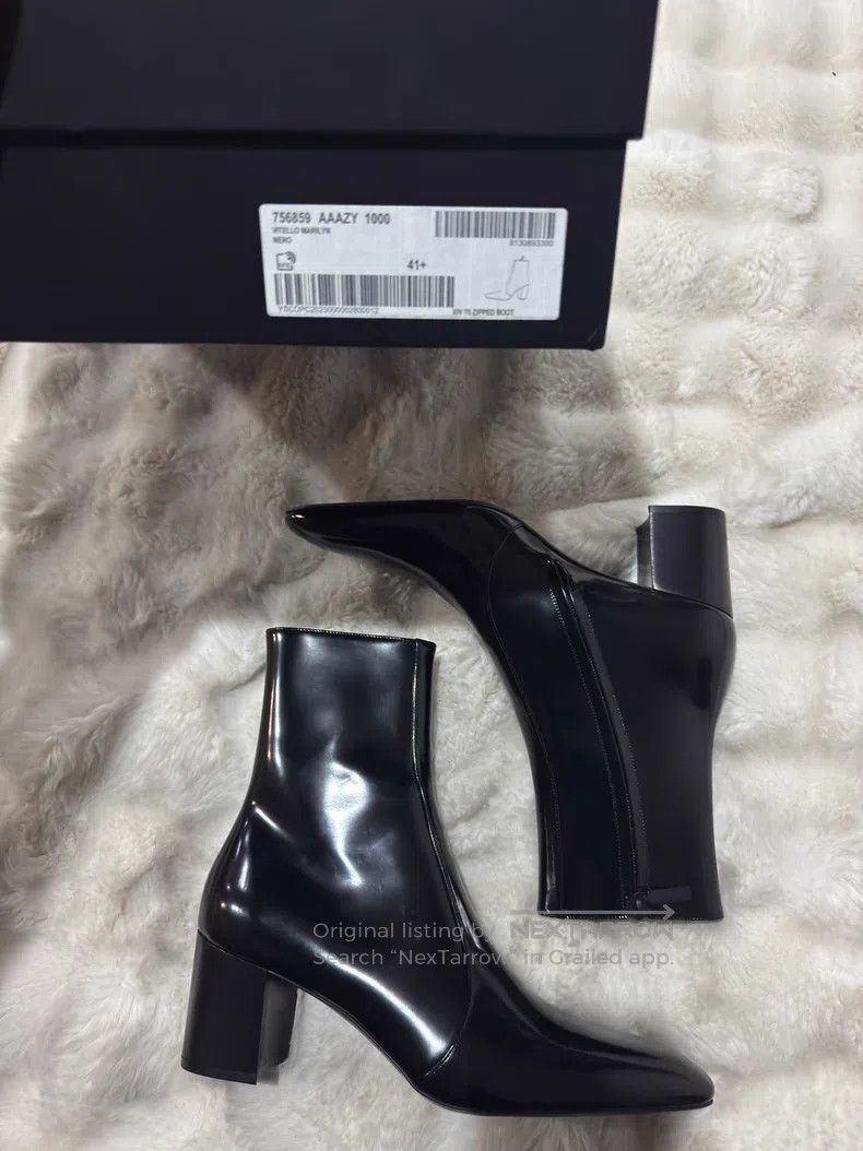 Saint Laurent Paris Saint Laurent Paris Boots Size US 8.5 / EU 41-42 - 9 Thumbnail