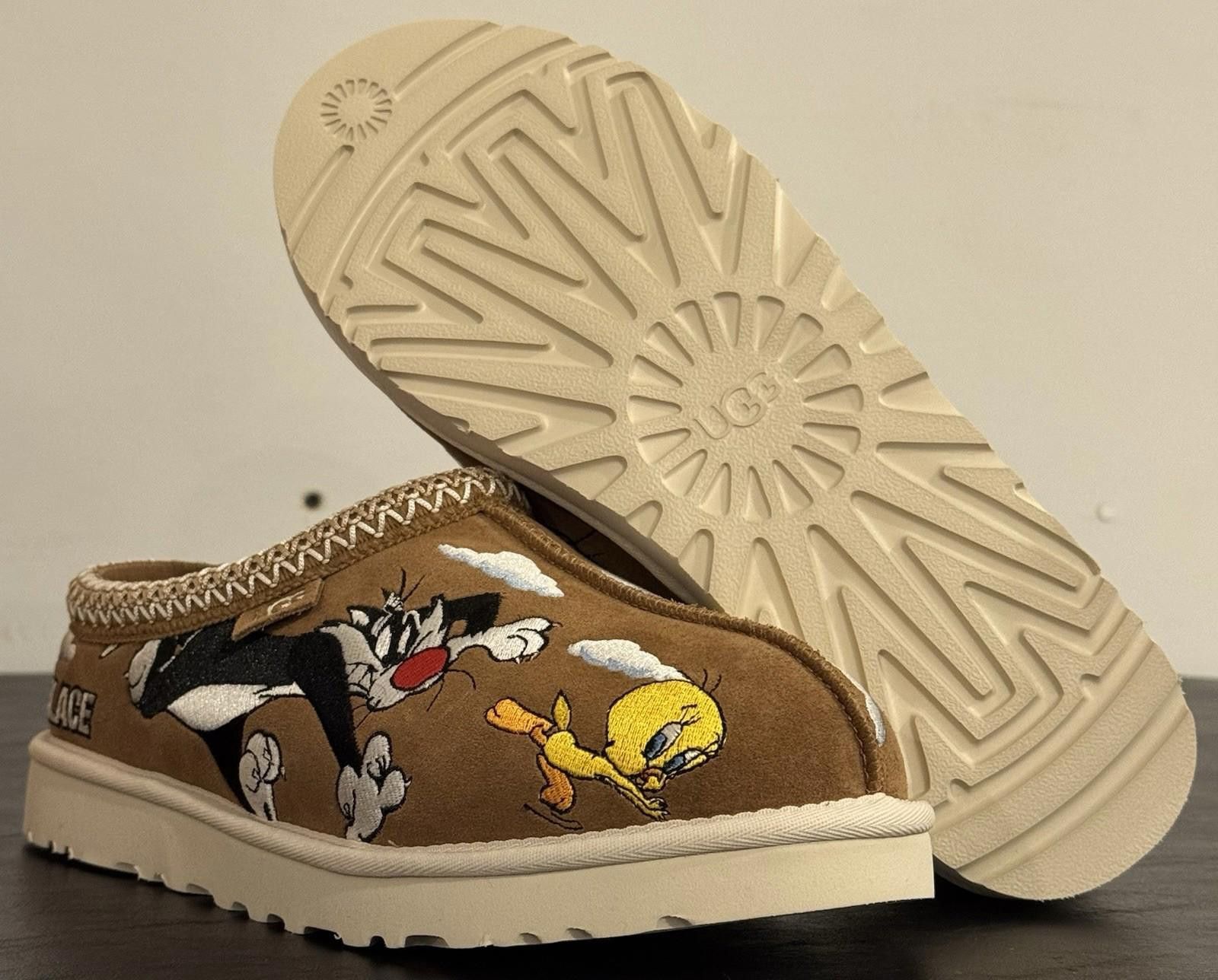 Palace Palace Ugg Looney Tunes Tasman Slipper Chestnut Size 9 New Size US 10 / EU 43 - 6 Thumbnail