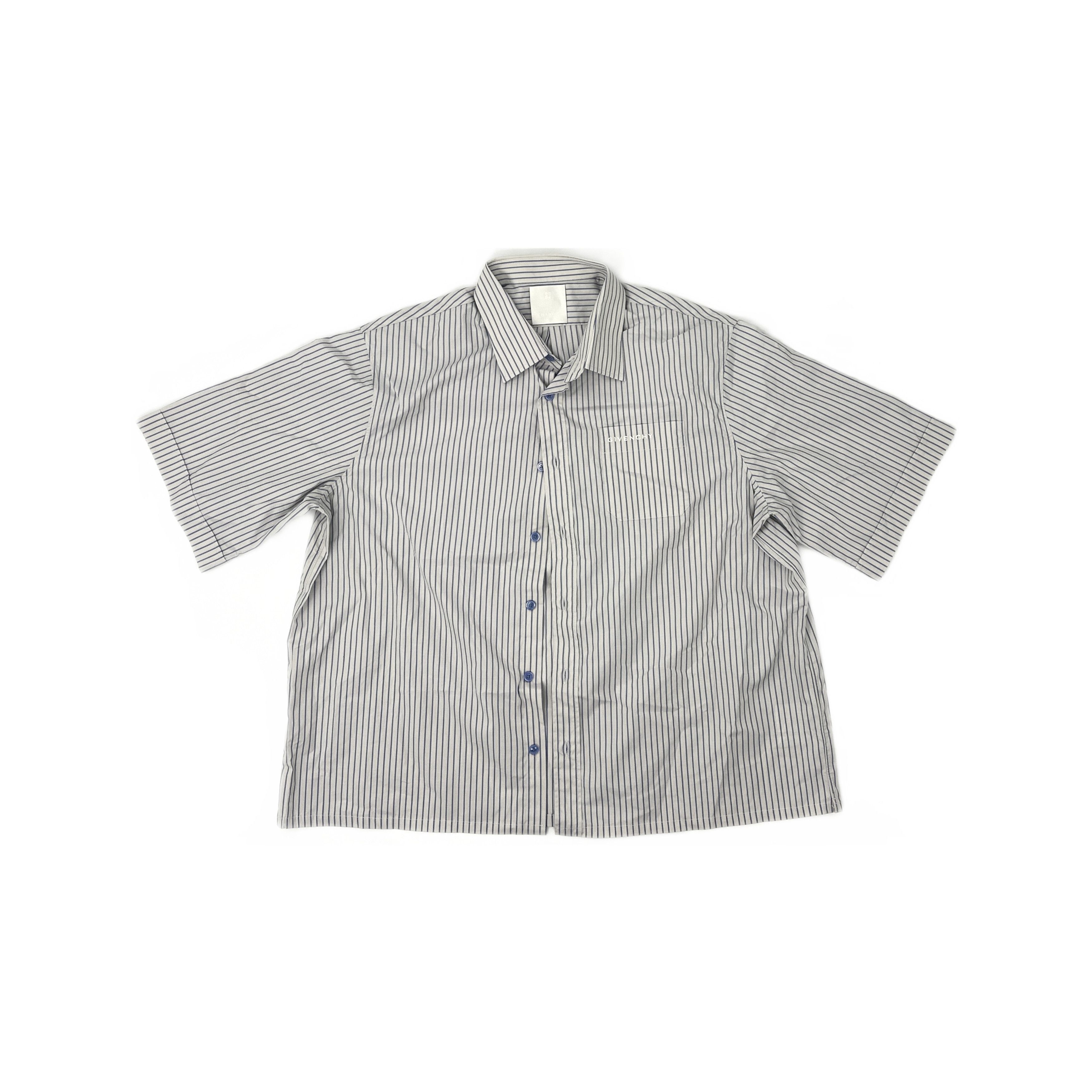 Givenchy Givenchy Striped Short Sleeve Shirt Size 38 Size US S / EU 44-46 / 1 - 1 Thumbnail