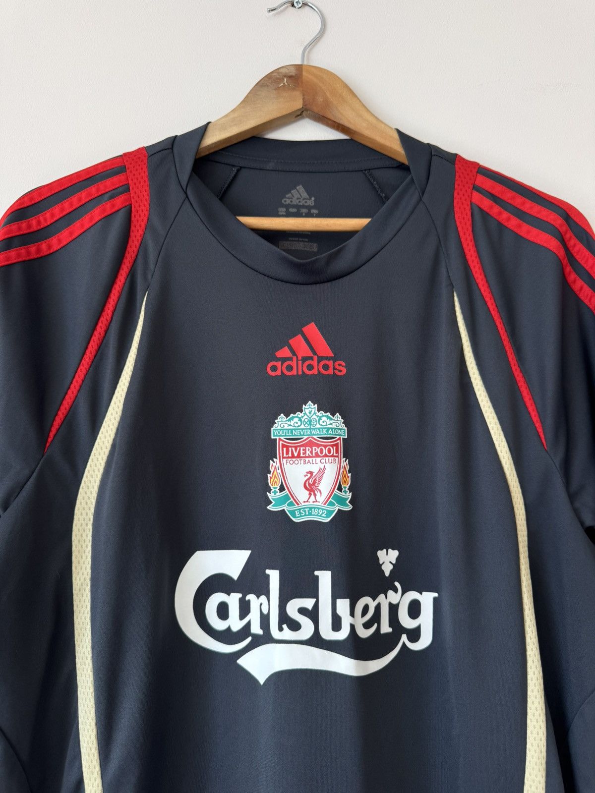 Adidas Vintage Liverpool 2009-2010 Soccer Training Jersey Adidas Size US L / EU 52-54 / 3 - 5 Thumbnail