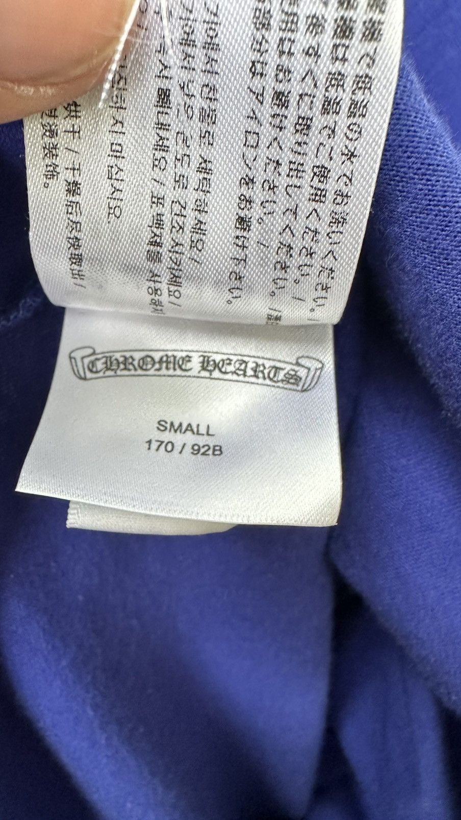 Chrome Hearts Chrome Hearts Blue Lapis Star Longsleeve Size US S / EU 44-46 / 1 - 10 Thumbnail