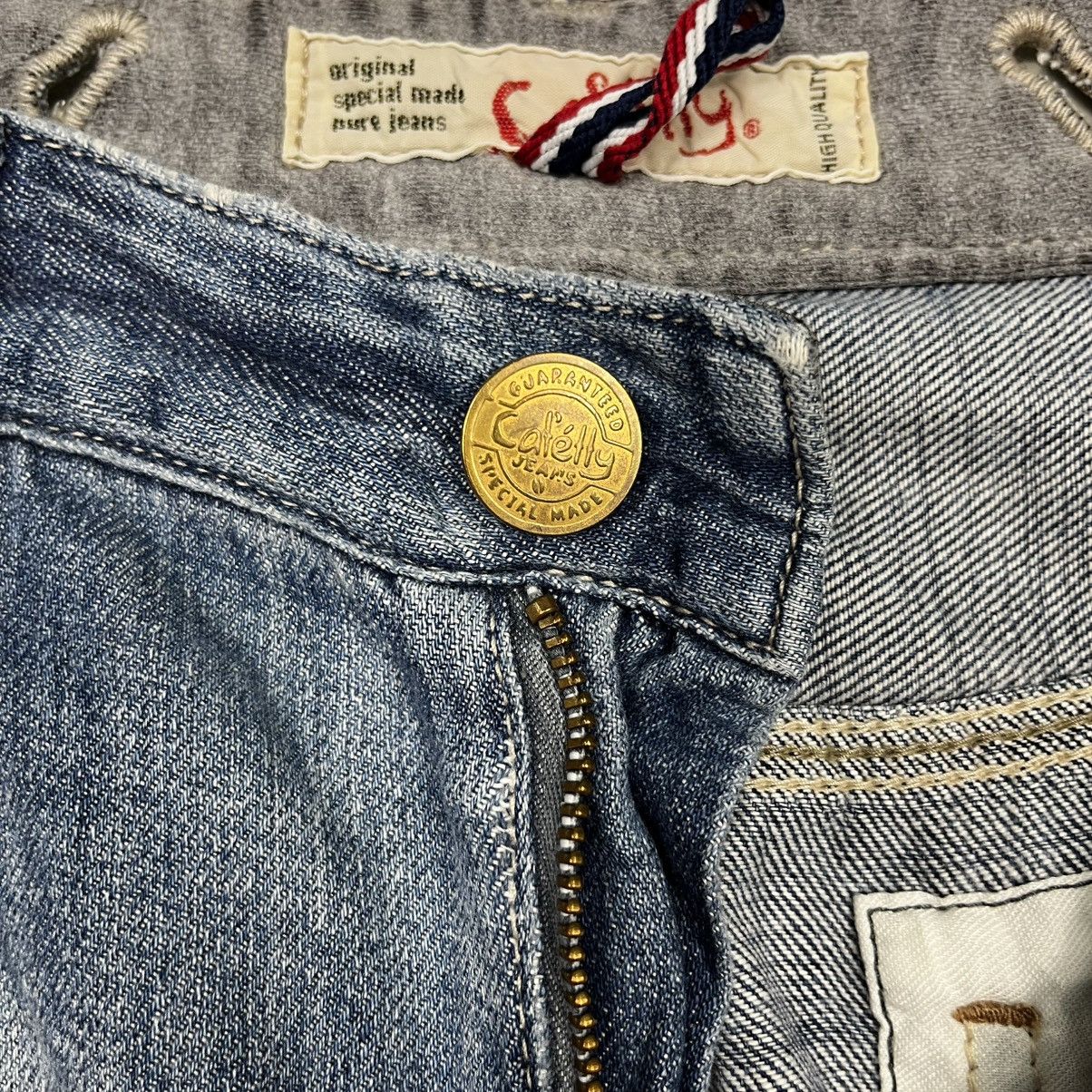Japanese Brand Vintage Caffety Jeans Denim Size 32" / US 10 / IT 46 - 16 Thumbnail
