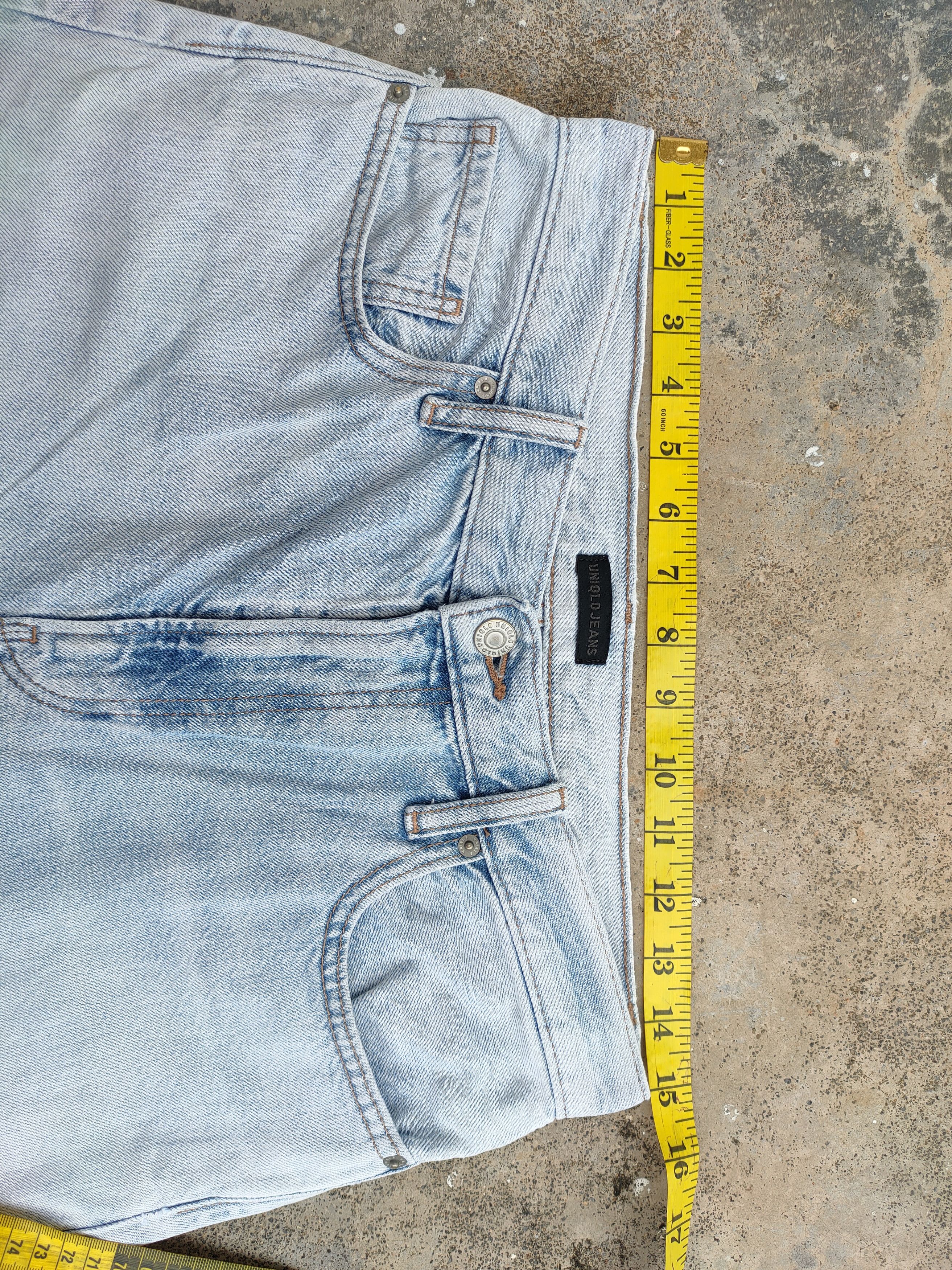 Black Label VINTAGE JAPANESE FADED WASH BLUE JEANS DENIM PANTS Size US 30 / EU 46 - 6 Thumbnail
