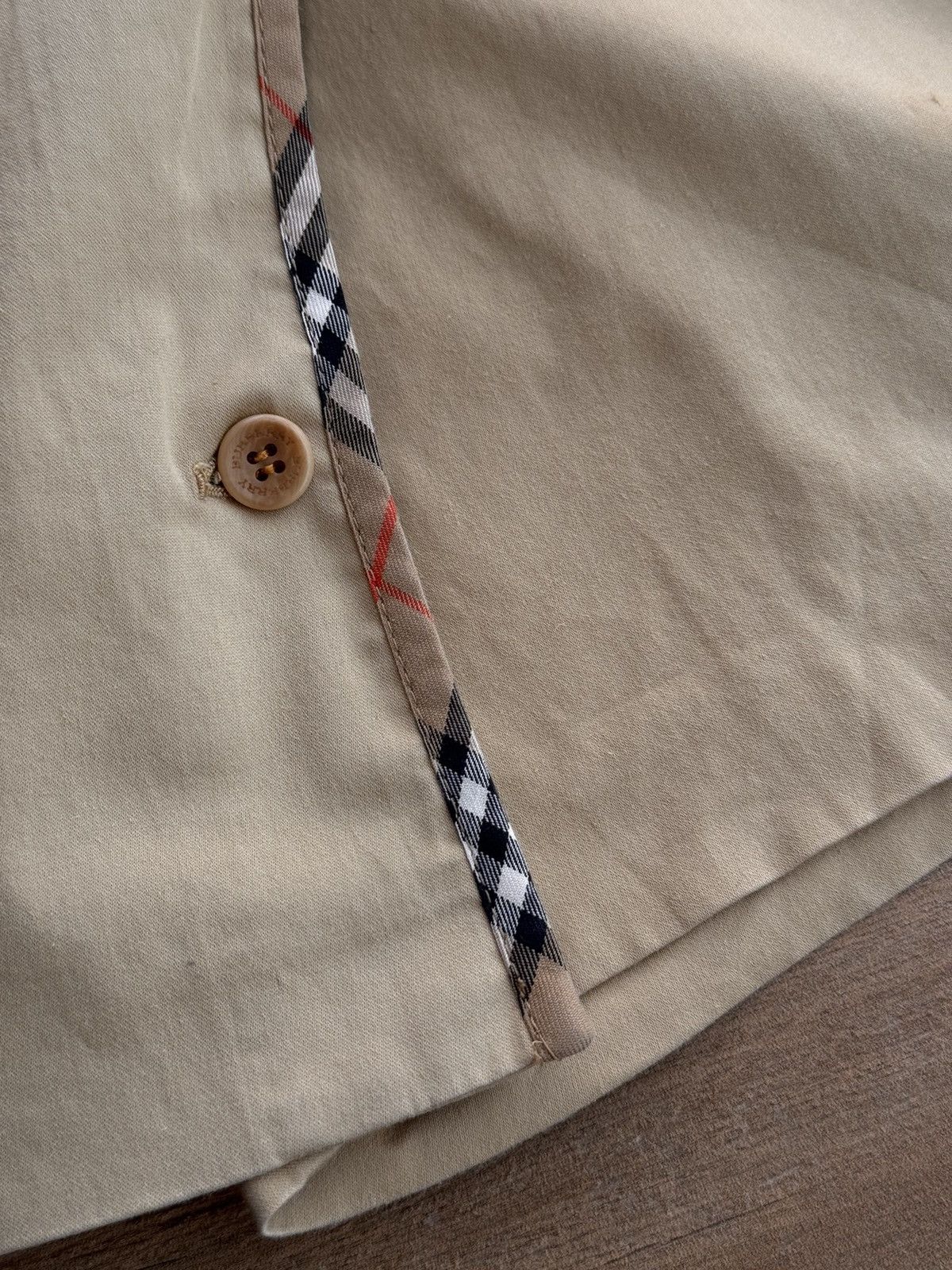 Burberry × Vintage Vintage Burberry Golf Nova Check Luxury Beige Skirt/Shorts Size 28" / US 6 / IT 42 - 4 Thumbnail