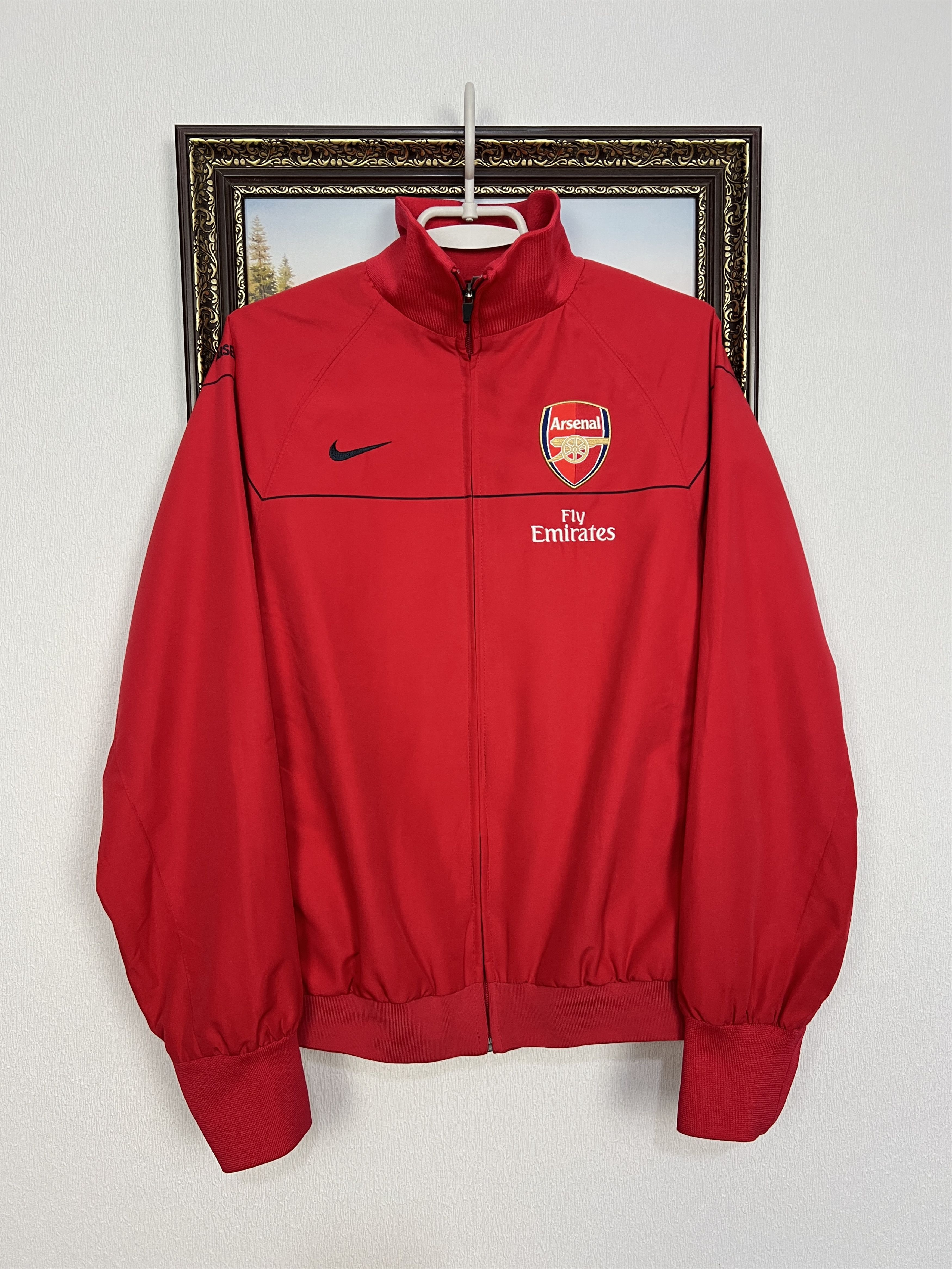 Nike Vintage Arsenal Football Jacket Soccer Track Top Gunners Size US M / EU 48-50 / 2 - 1 Thumbnail