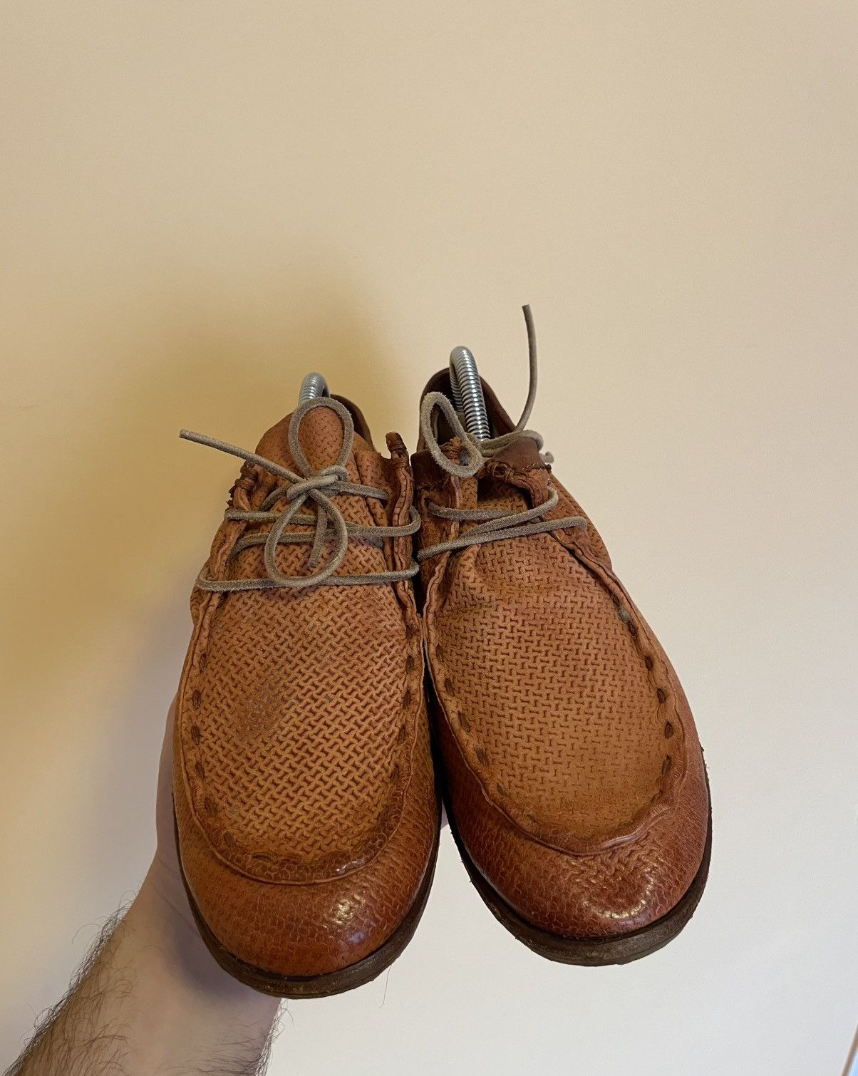 A.S.98 A.S.98 Leather Boat Reddish Brown Loafers Air Step Size US 8 / EU 41 - 11 Thumbnail