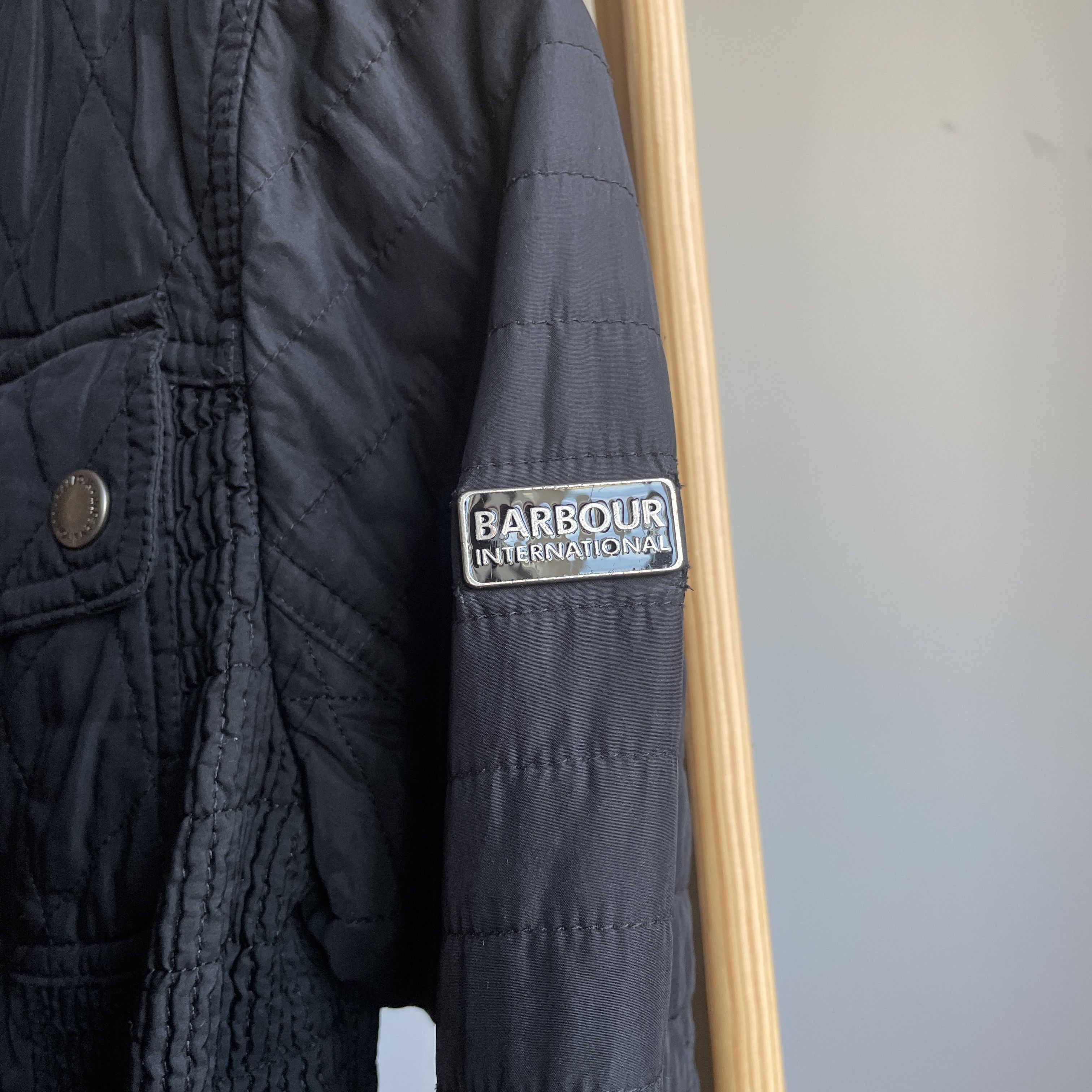 Barbour Barbour International Womens Fireblade Ribbed Quilted Jacket Size M / US 6-8 / IT 42-44 - 9 Thumbnail