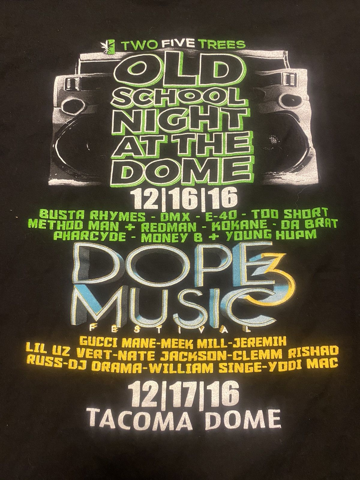 Alstyle 2016’ Tacoma Dome Music Festival Shirt Size US XL / EU 56 / 4 - 4 Thumbnail