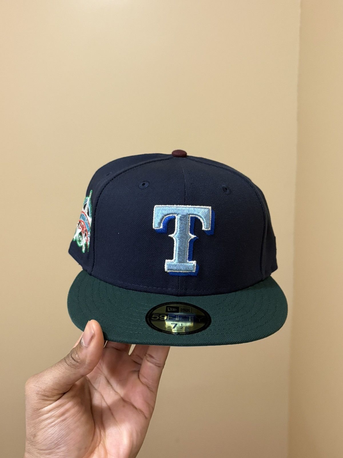 Hat Club Tanjiro Demon Slayer Texas Rangers Fitted