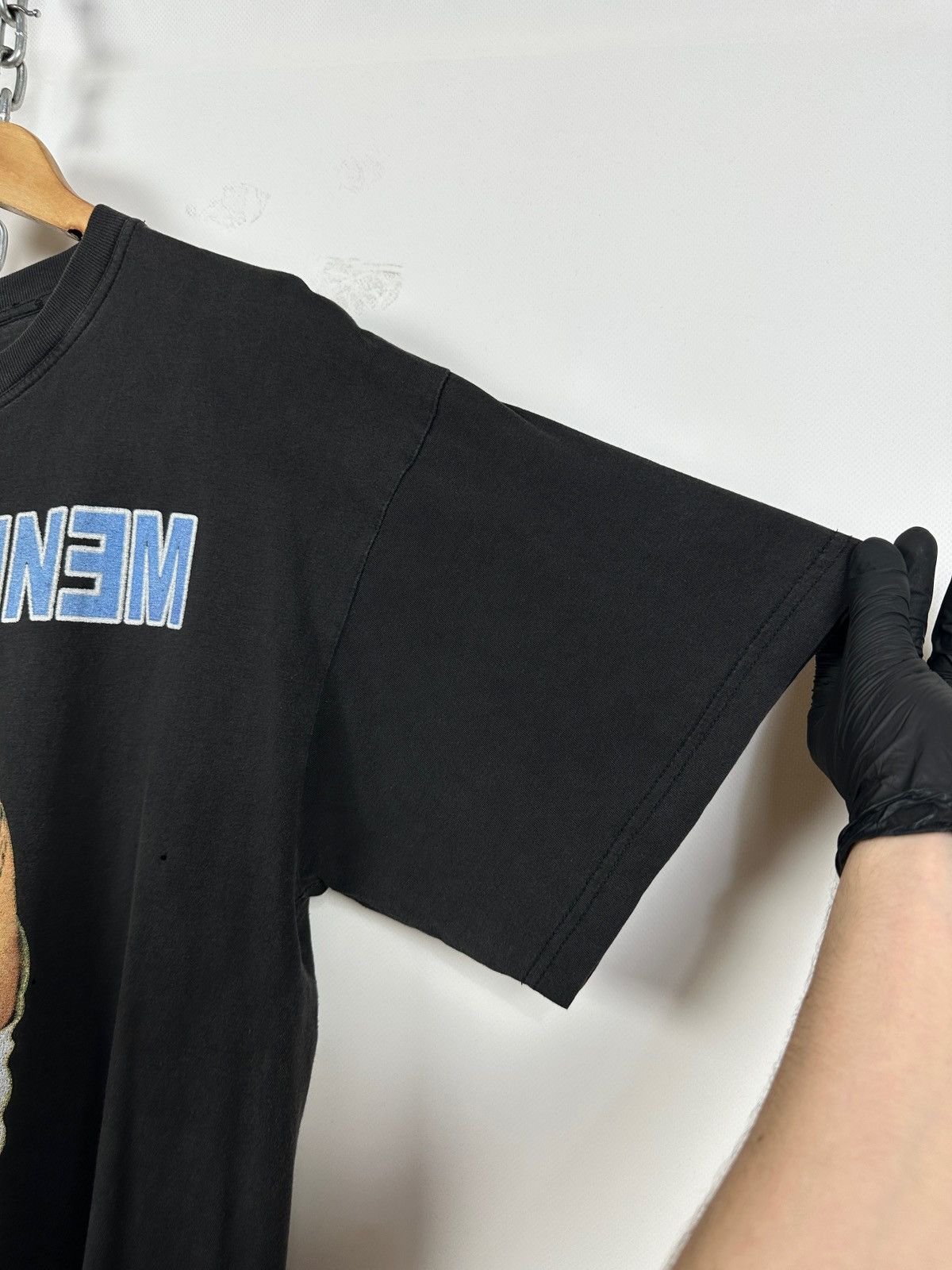 Band Tees 00s Vintage Eminem Graphic Print Rap Hip Hop Band T-Shirt Size US XL / EU 56 / 4 - 11 Thumbnail