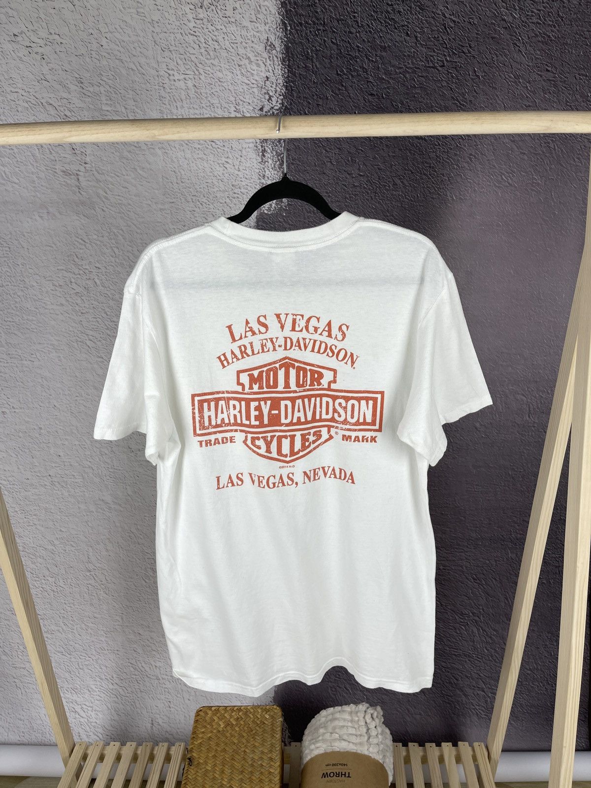 Harley Davidson Harley-Davidson Motorcycles Las Vegas Nevada big logo tee Size US L / EU 52-54 / 3 - 2 Thumbnail