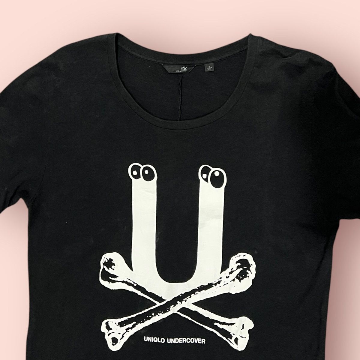 Jun Takahashi VINTAGE Y2K UNDERCOVER X UNIQLO CROSSBONE (JPN SIZE L) Size US M / EU 48-50 / 2 - 4 Thumbnail