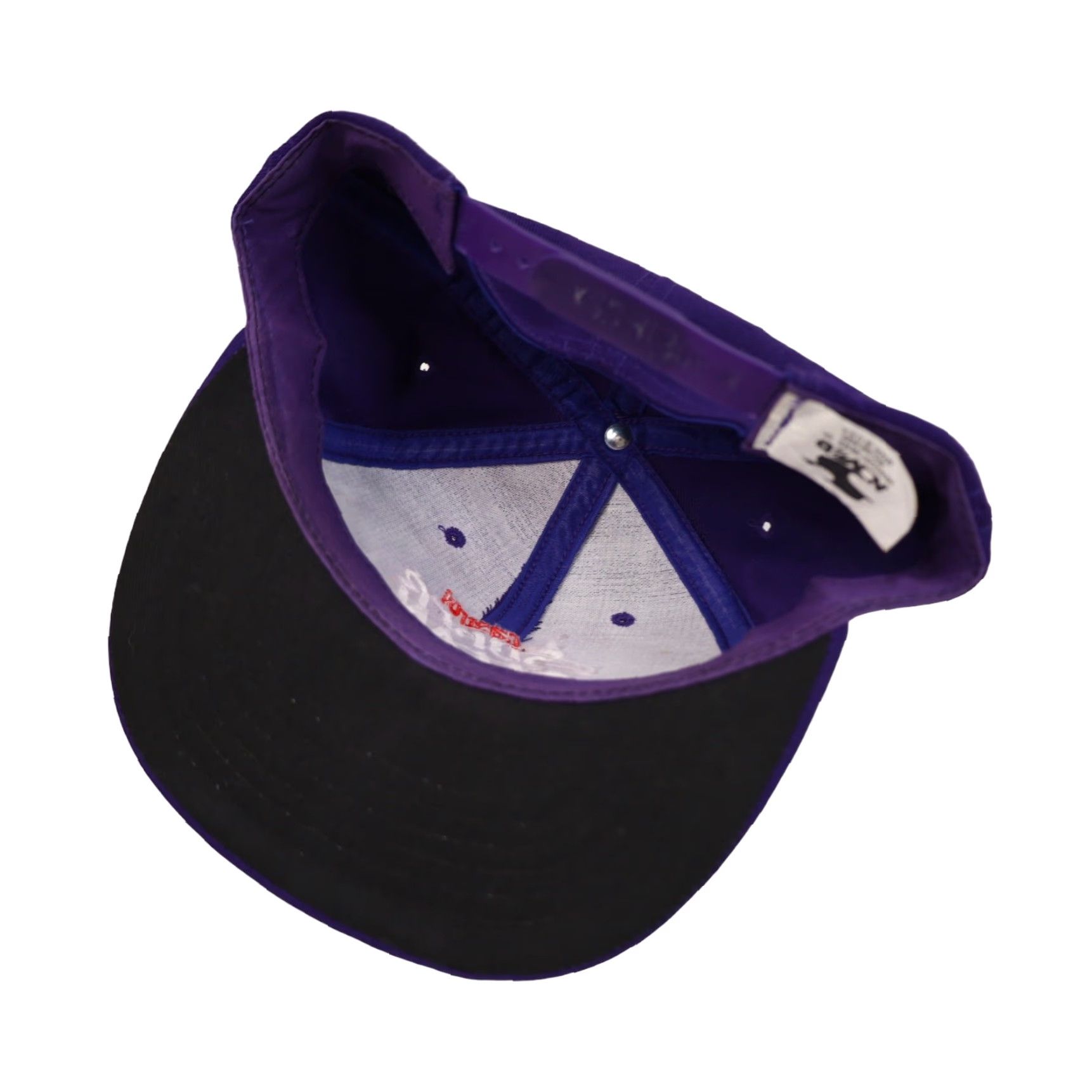 Vintage VINTAGE Castrol Super Clean Spellout Hat Snapback Purple Mens One Size Size ONE SIZE - 5 Thumbnail