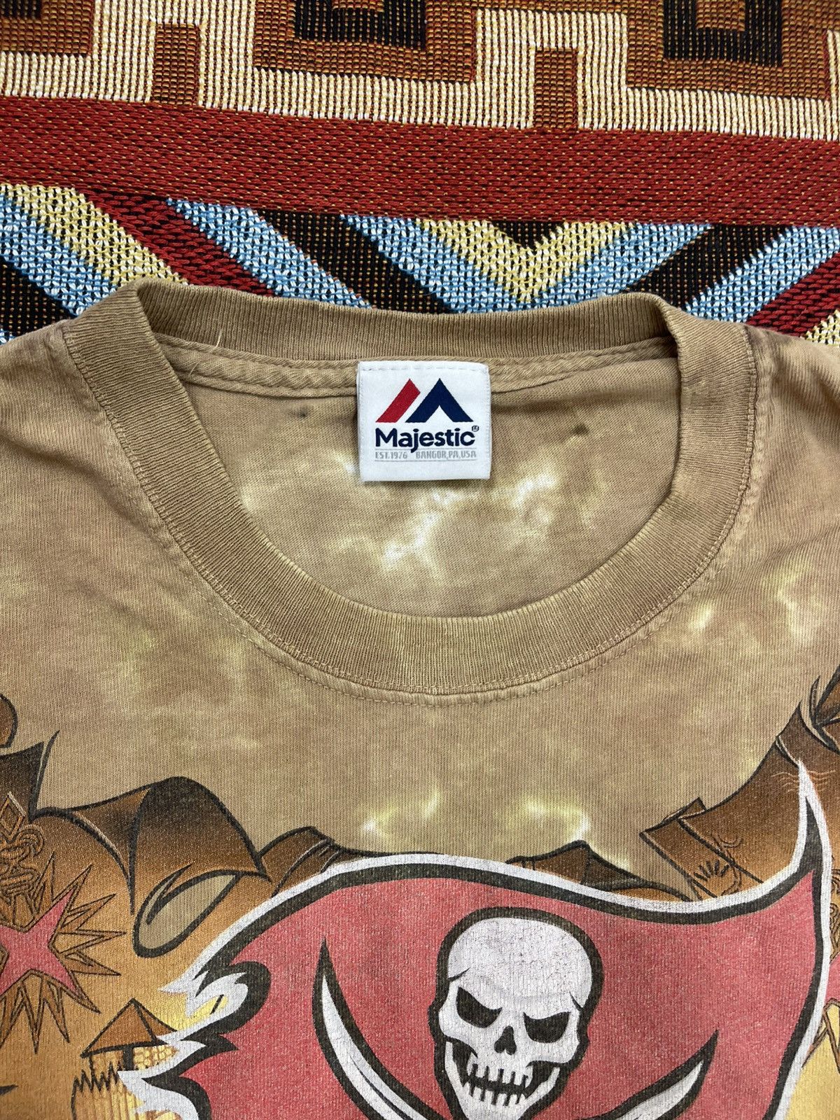 Majestic × NFL VTG Y2K TAMPA BAY BUCCANEERS Size US XL / EU 56 / 4 - 3 Thumbnail