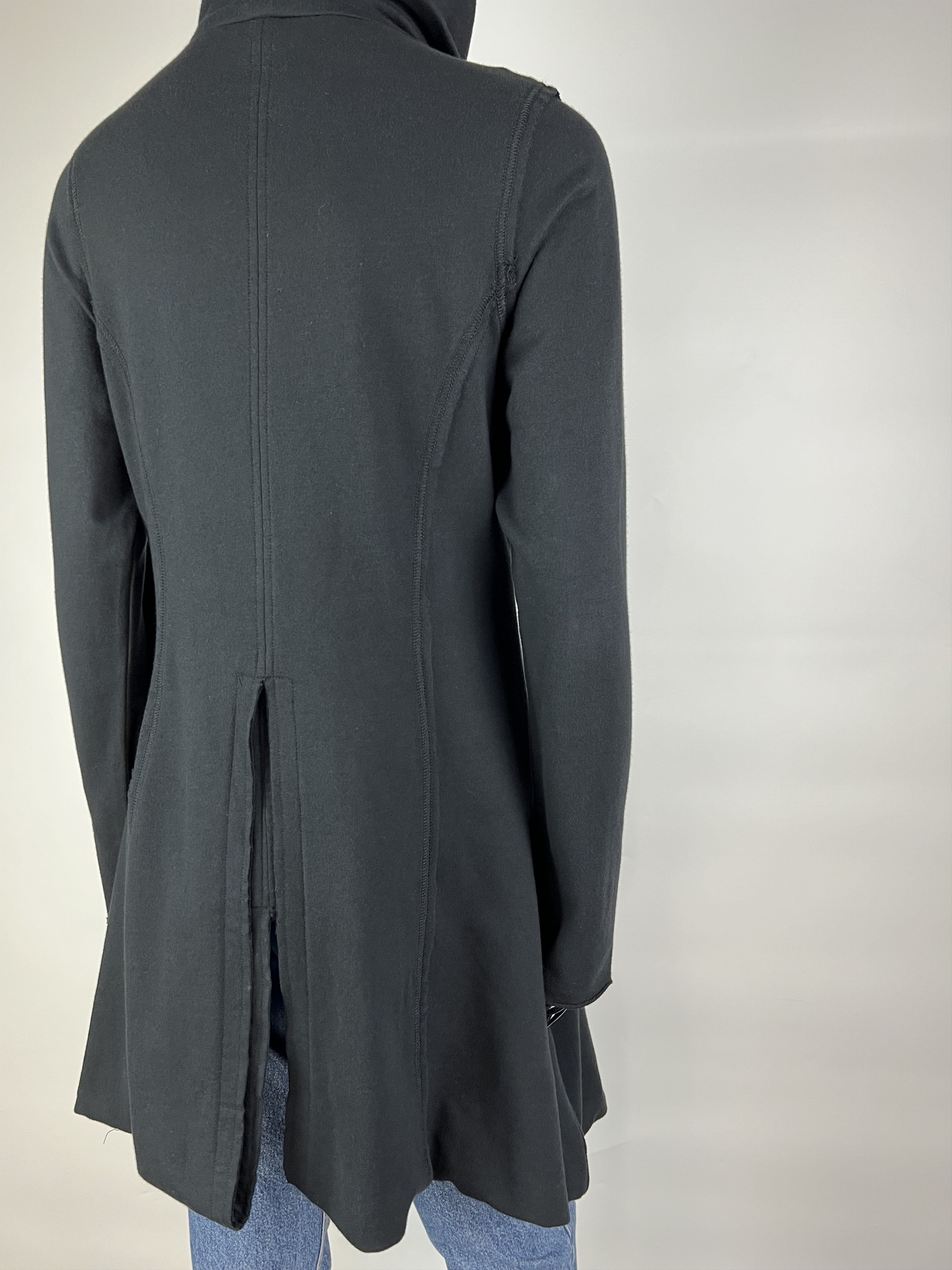 Rundholz Rundholz Asimmetrical Cotton Hooded Jacket Cardigan Size M / US 6-8 / IT 42-44 - 4 Thumbnail