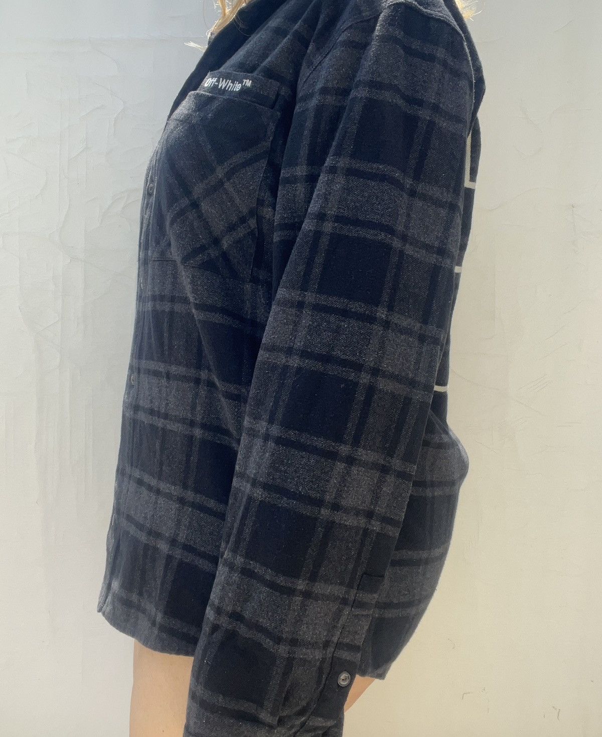 Off-White Off-white button up flannel Size US XL / EU 56 / 4 - 4 Thumbnail