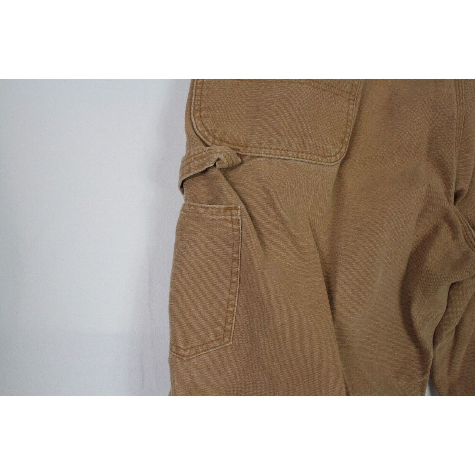 Big Mac BIG MAC Carpenter Work Pants Tan Duck Canvas Utility 46x36 Size US 44 / EU 60 - 6 Thumbnail