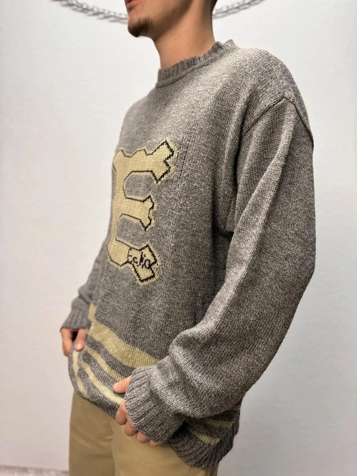 Ecko Unltd. × Vintage Vintage Y2K Ecko UNLTD Sweater If Six Was Nine Style Size US XL / EU 56 / 4 - 9 Thumbnail