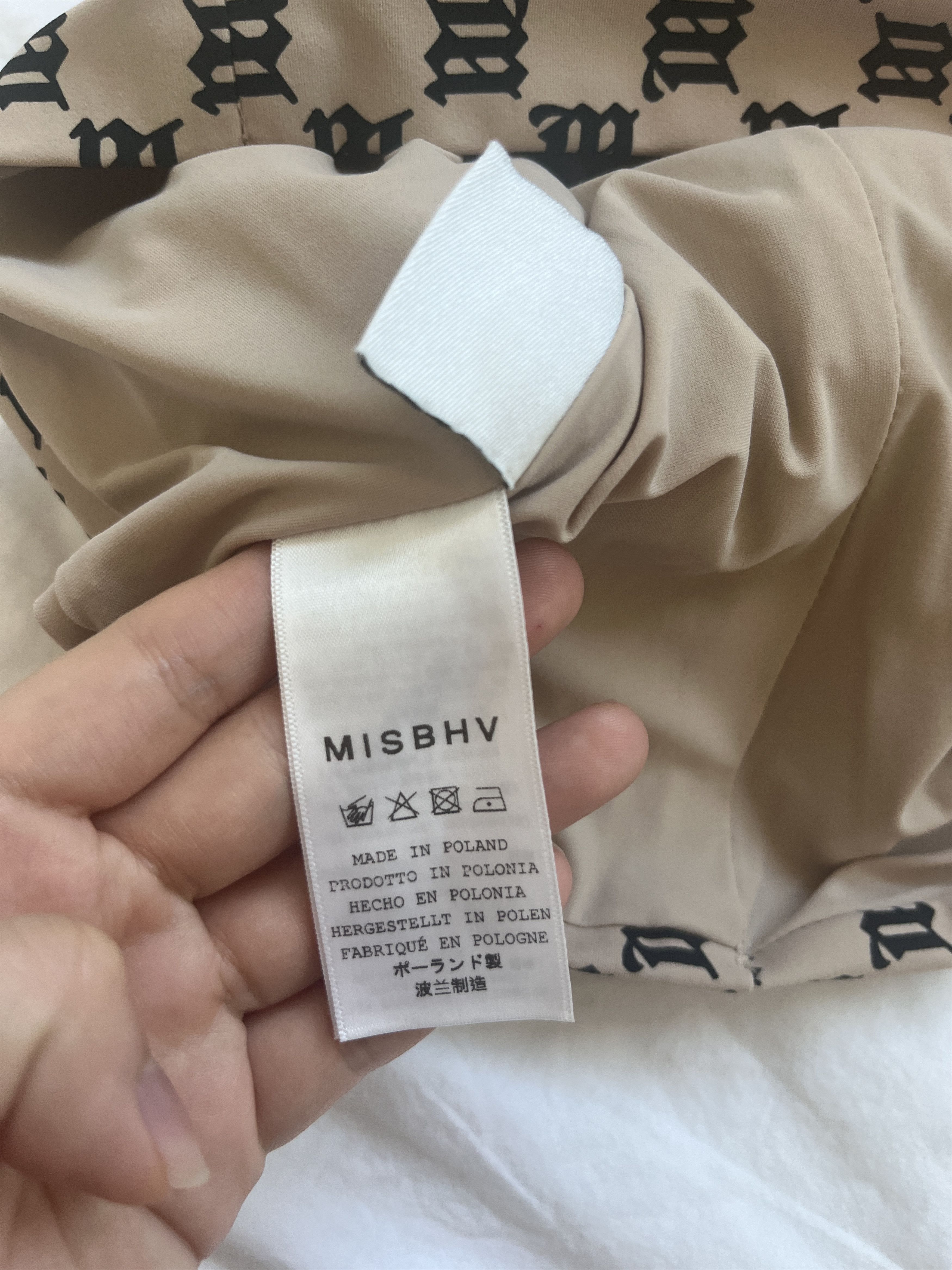 Misbhv MISBHV monogram logo nude top Size M / US 6-8 / IT 42-44 - 5 Thumbnail