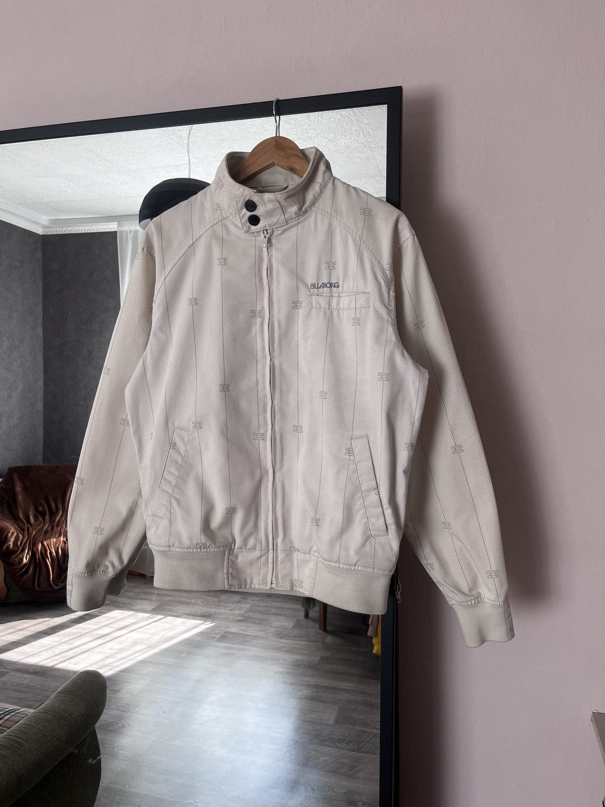 Billabong Y2K Bilabong Monogram Zip Up Vintage Jacket Size US M / EU 48-50 / 2 - 1 Thumbnail