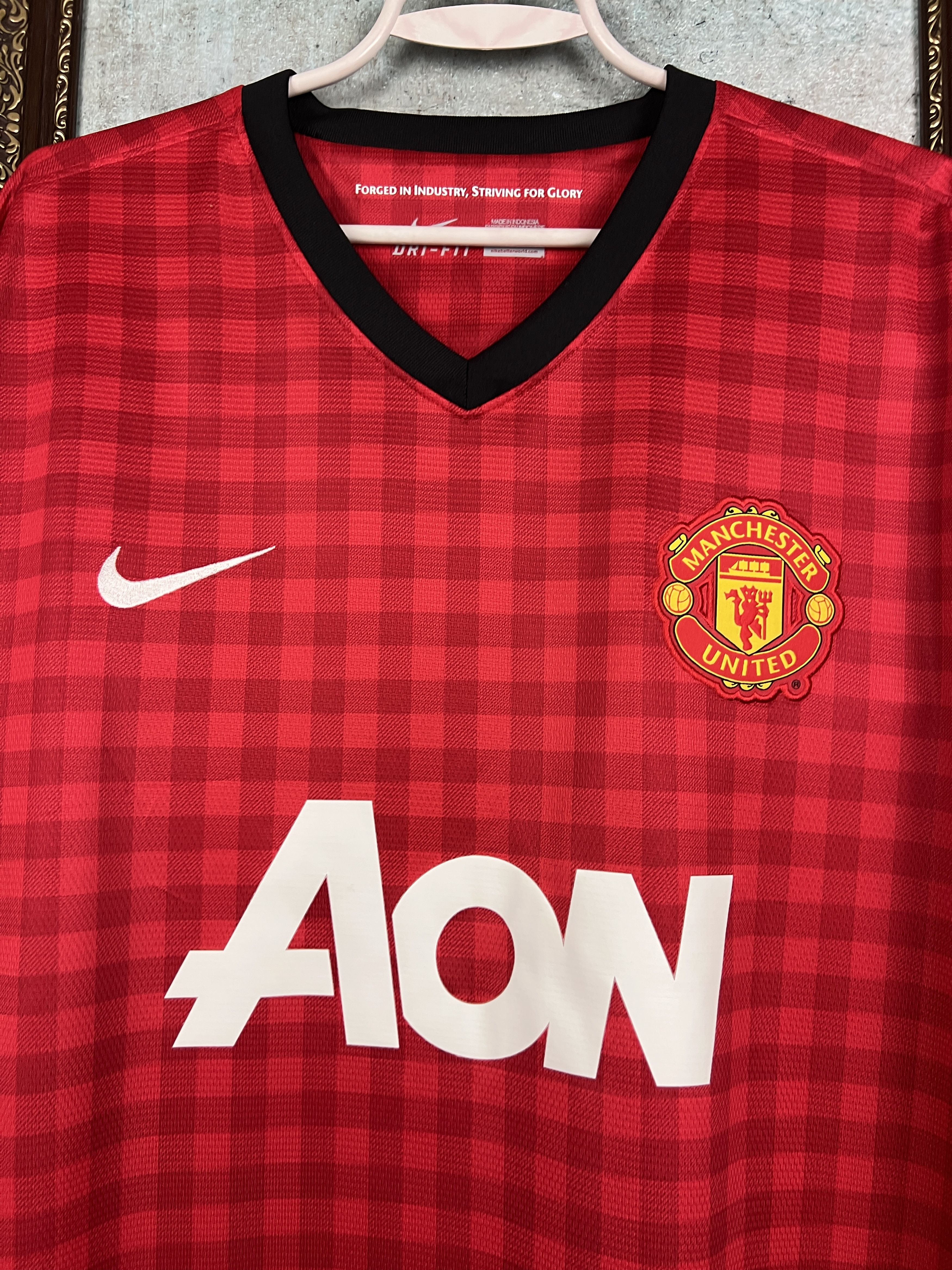 Nike Manchester United football shirt #20 v. Persie Jersey 3XL Size US XXL / EU 58 / 5 - 4 Thumbnail