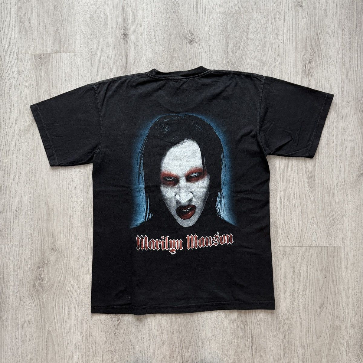 Marilyn Manson Vintage Marilyn Manson Graphic Tee Shirt Size US L / EU 52-54 / 3 - 2 Thumbnail