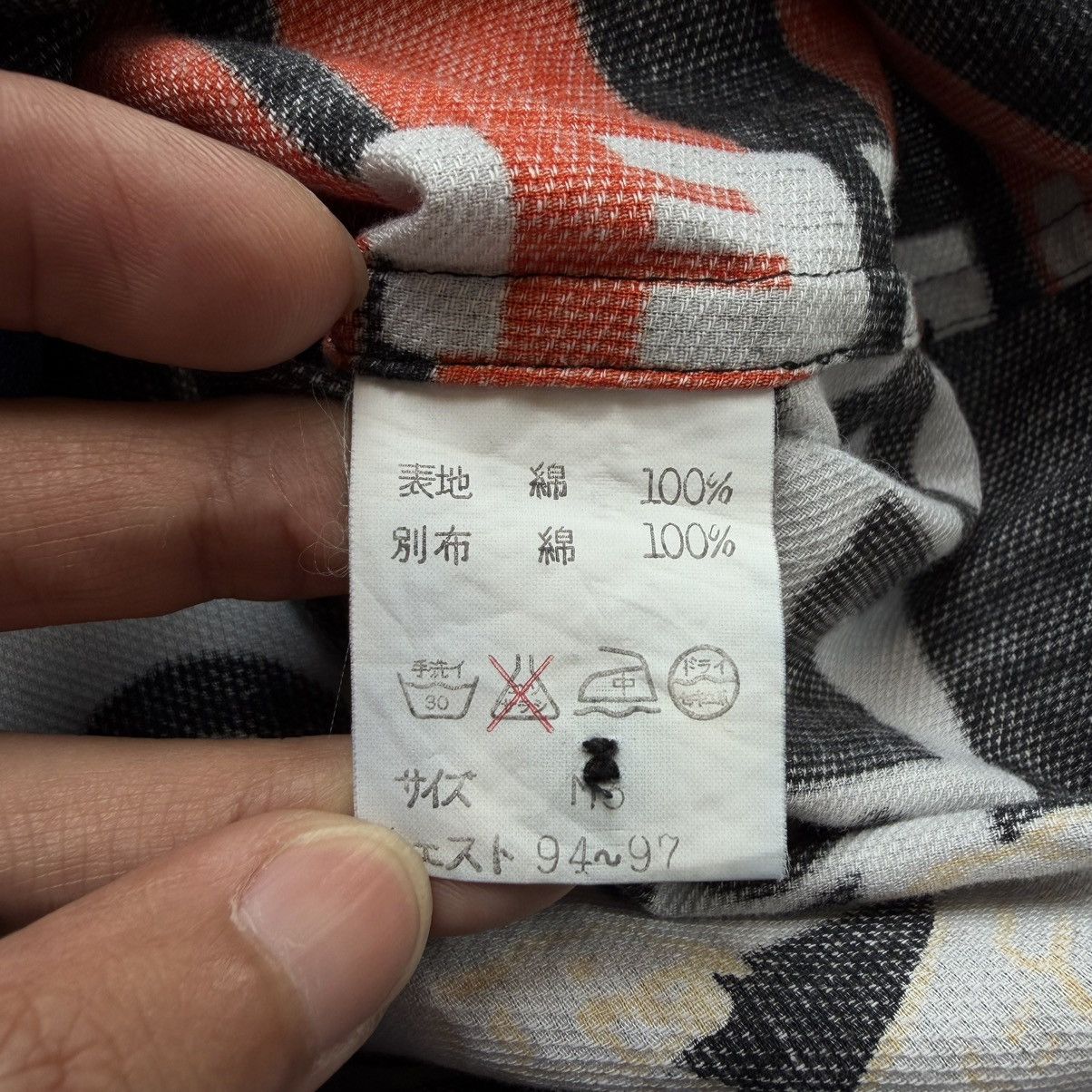 Kansai Yamamoto 1990s Kansai Man Urban Myth Graphic Open Collar Shirt Size US L / EU 52-54 / 3 - 12 Thumbnail