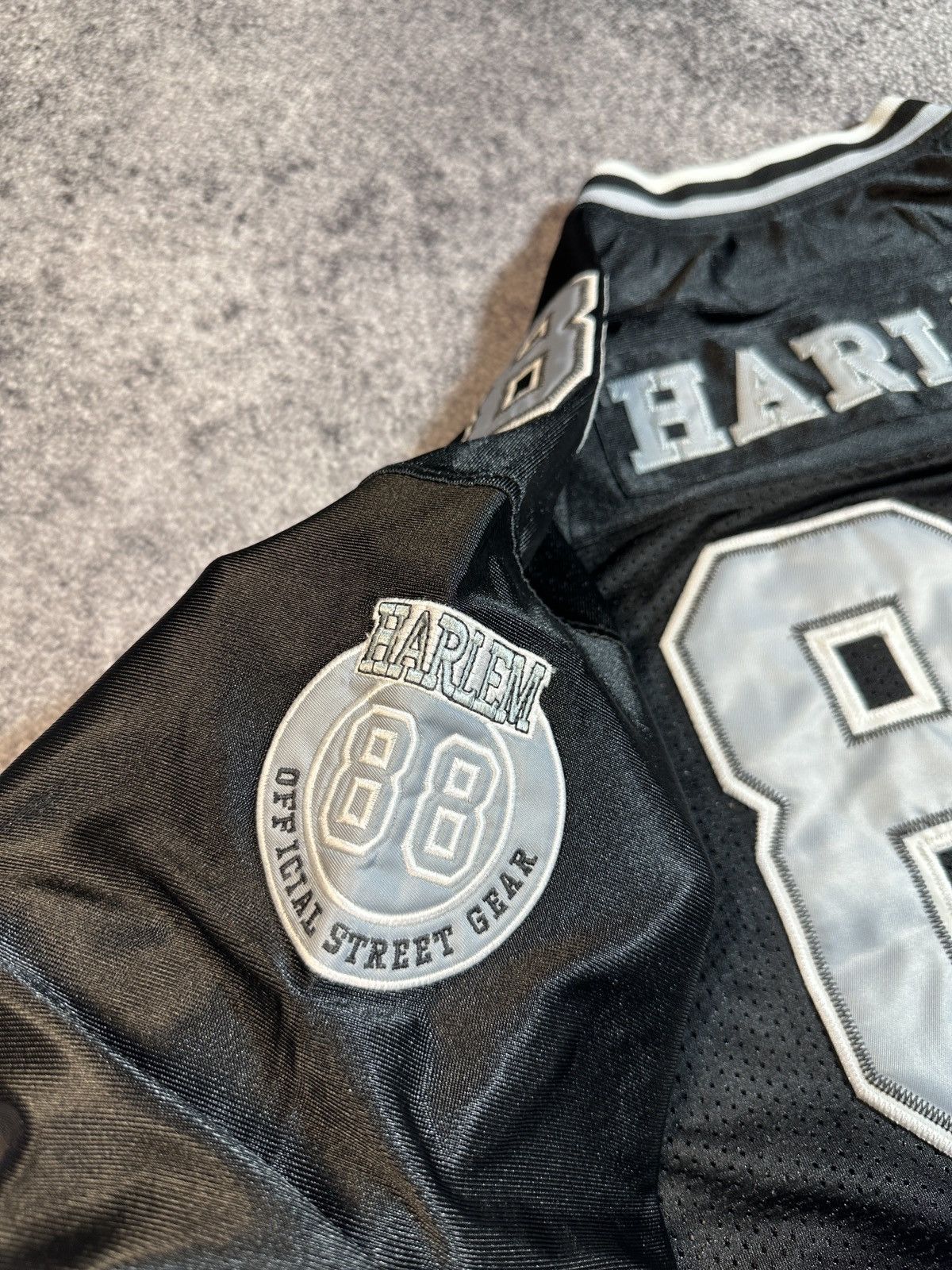Vintage Vintage Football Jersey Harlem 88 Streetwear Rap Baggy L USA Size US L / EU 52-54 / 3 - 4 Thumbnail