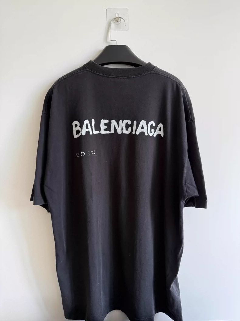 Balenciaga Balenciaga Black short sleeves Size US L / EU 52-54 / 3 - 2 Thumbnail