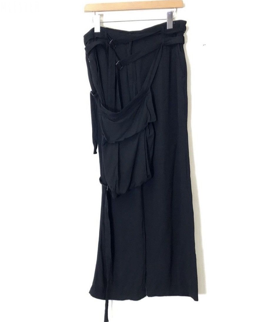 Ann Demeulemeester Ann Demeulemeester Silk Bondage Pants Size US 38 / EU 54 - 1 Thumbnail