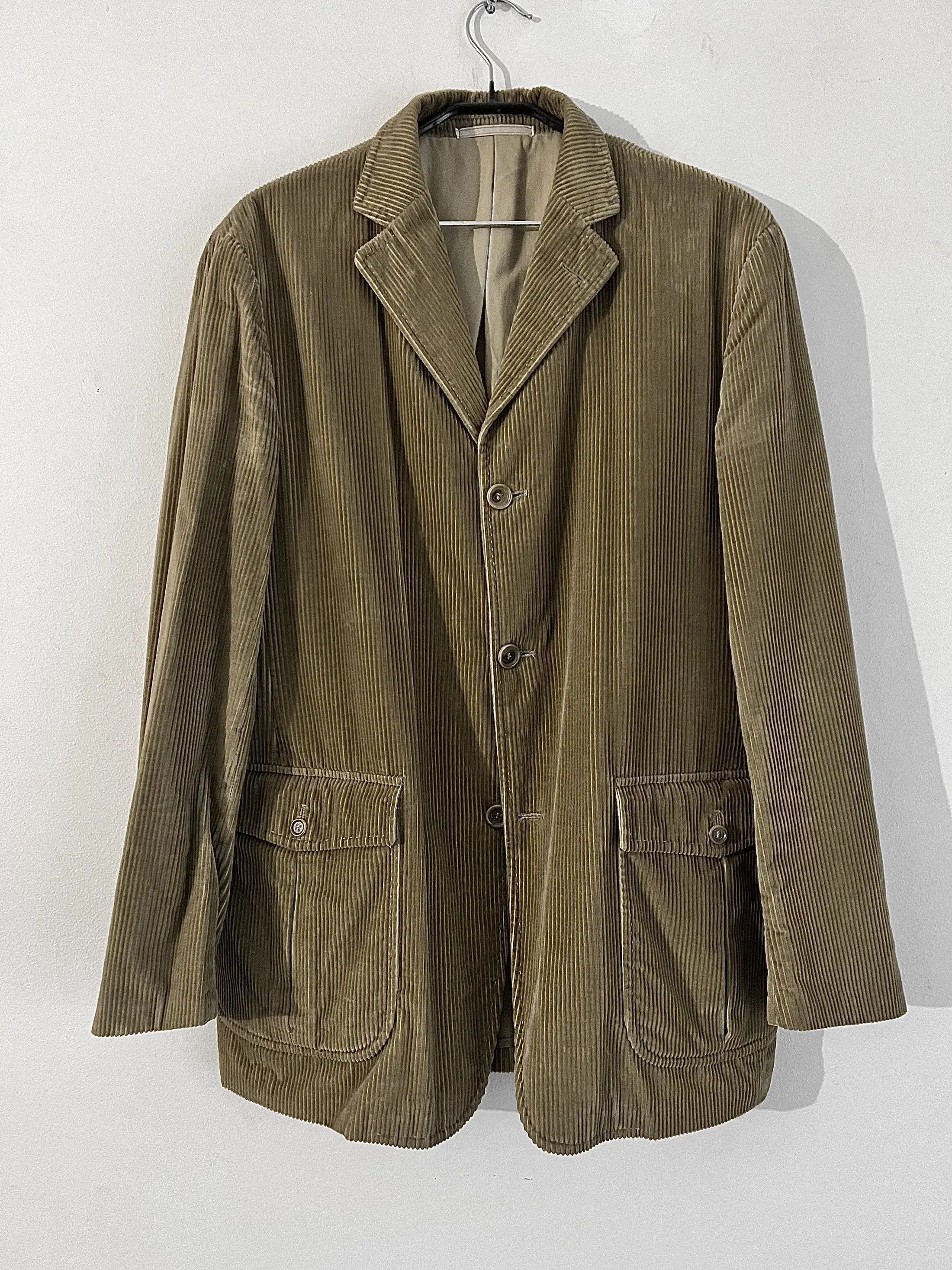 Ermenegildo Zegna Sartorial blazer ribbed velvet Size 42R - 6 Thumbnail