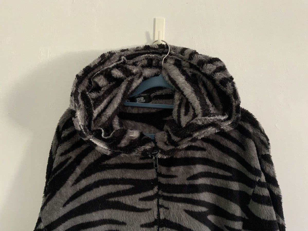 Japanese Brand Ryu Ryu Mohair Fur Leopard Style Hoodie Size US L / EU 52-54 / 3 - 4 Thumbnail