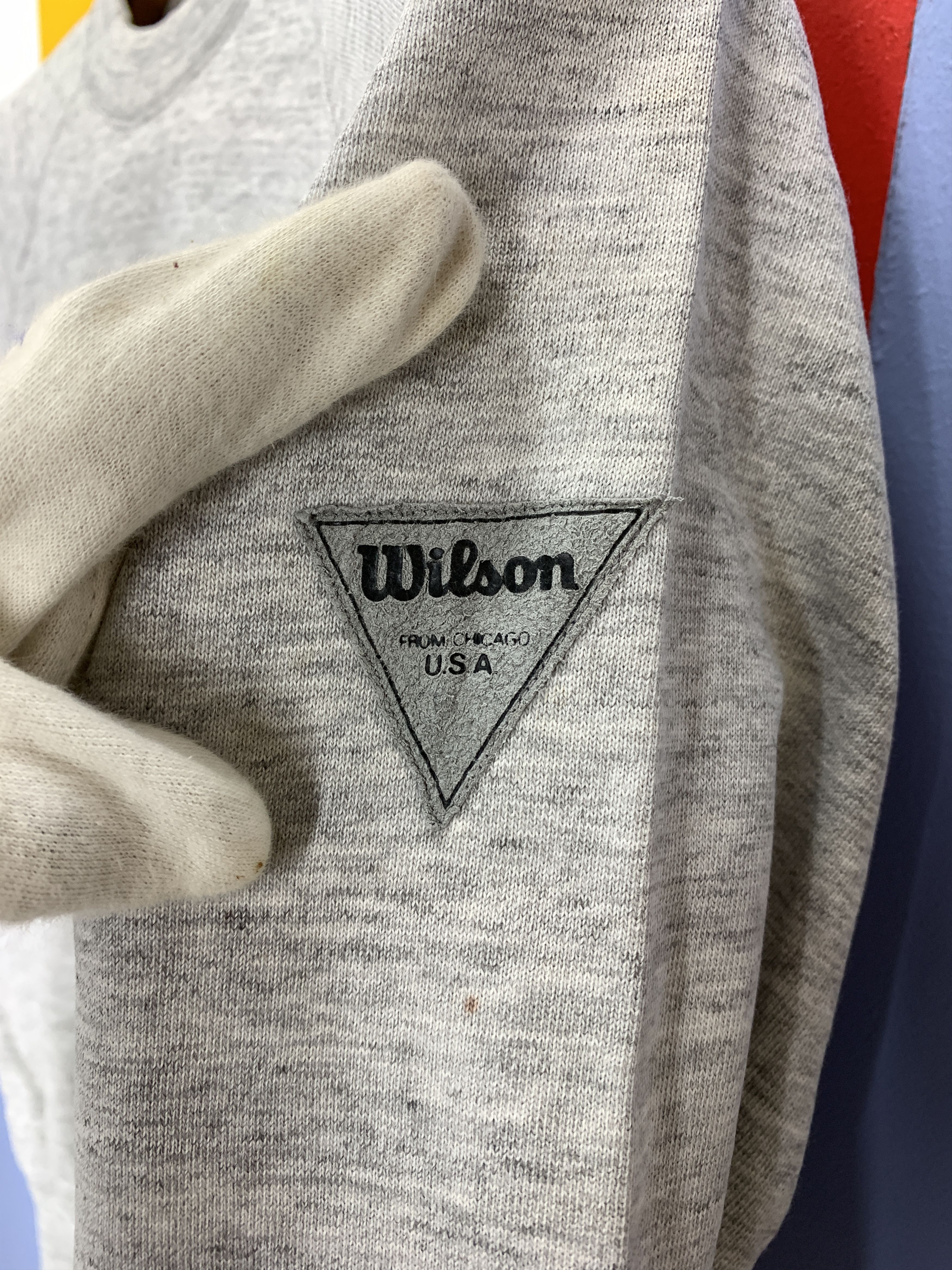 Wilson Vintage WILSON by HIT UNION Sweatshirt #2120/11 Size US S / EU 44-46 / 1 - 3 Thumbnail