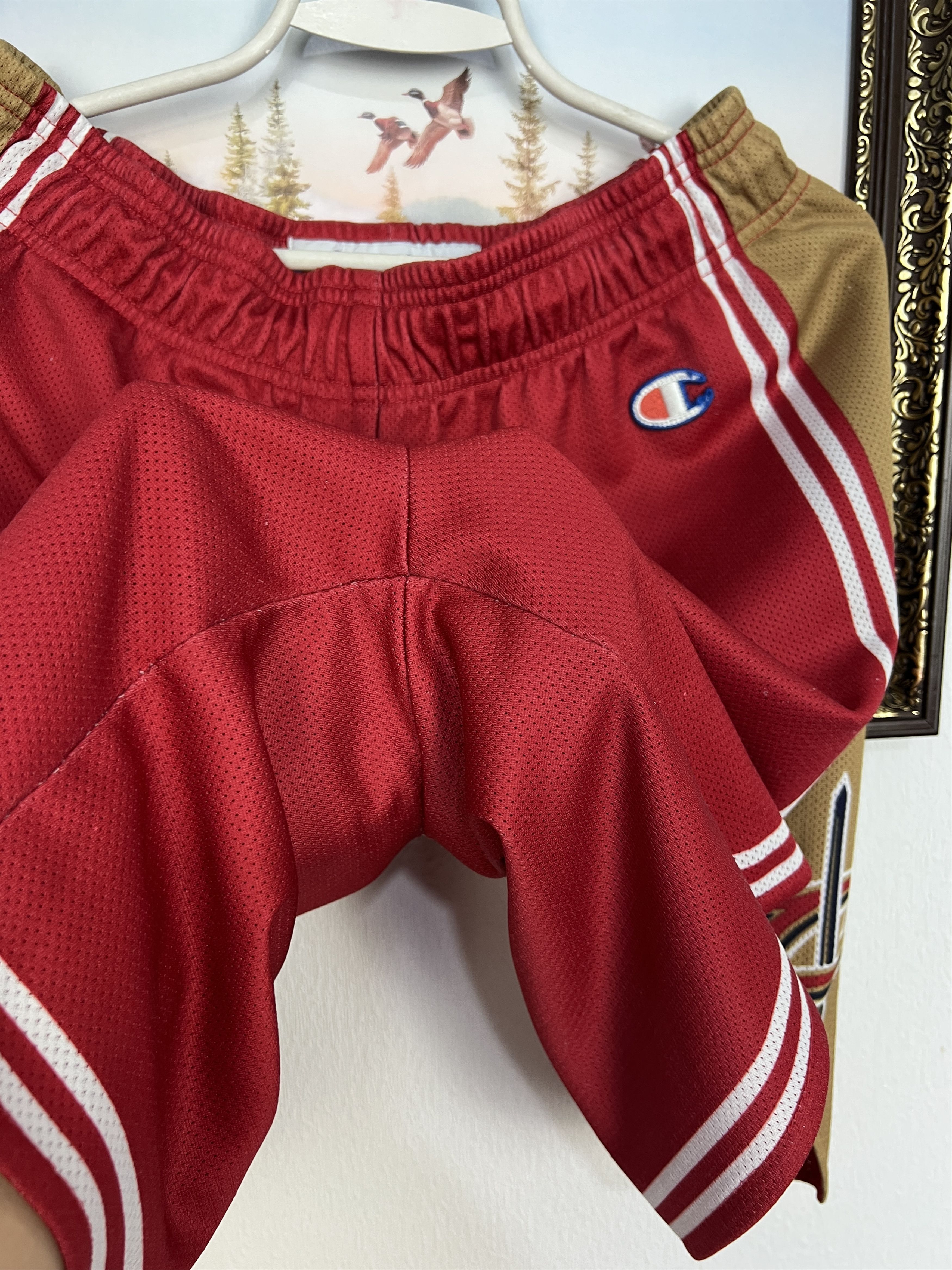 Champion Vintage 90's NBA Cleveland Cavaliers Shorts Champion James M Size US 32 / EU 48 - 9 Thumbnail