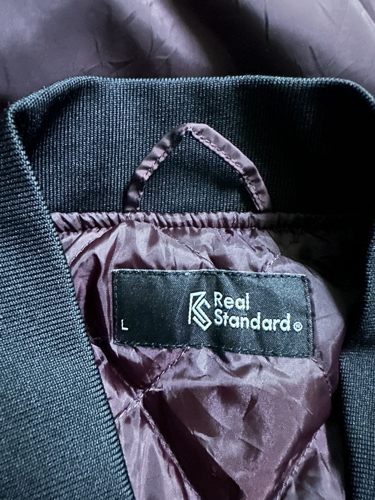 Japanese Brand Real standart bomber jacket Size US L / EU 52-54 / 3 - 8 Thumbnail