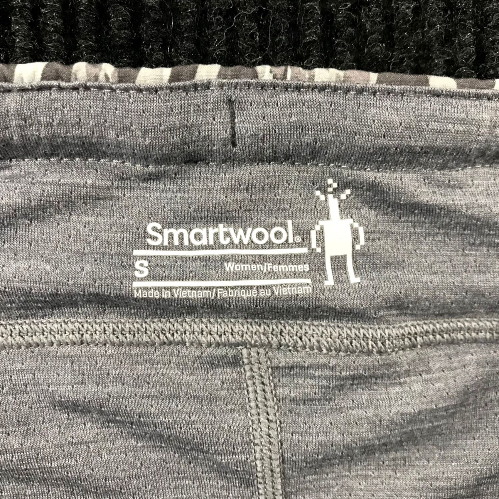 Smartwool VINTAGE SmartWool Grey Chevron Print Athletic Skort Built-in Shorts Pockets Womens S Size 28" / US 6 / IT 42 - 7 Thumbnail