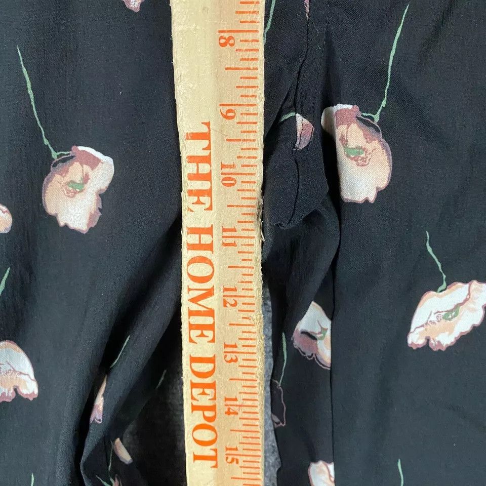 Other Jules Leopold Pants Women's Medium Stretch Floral Black M Size 32" / US 10 / IT 46 - 5 Thumbnail