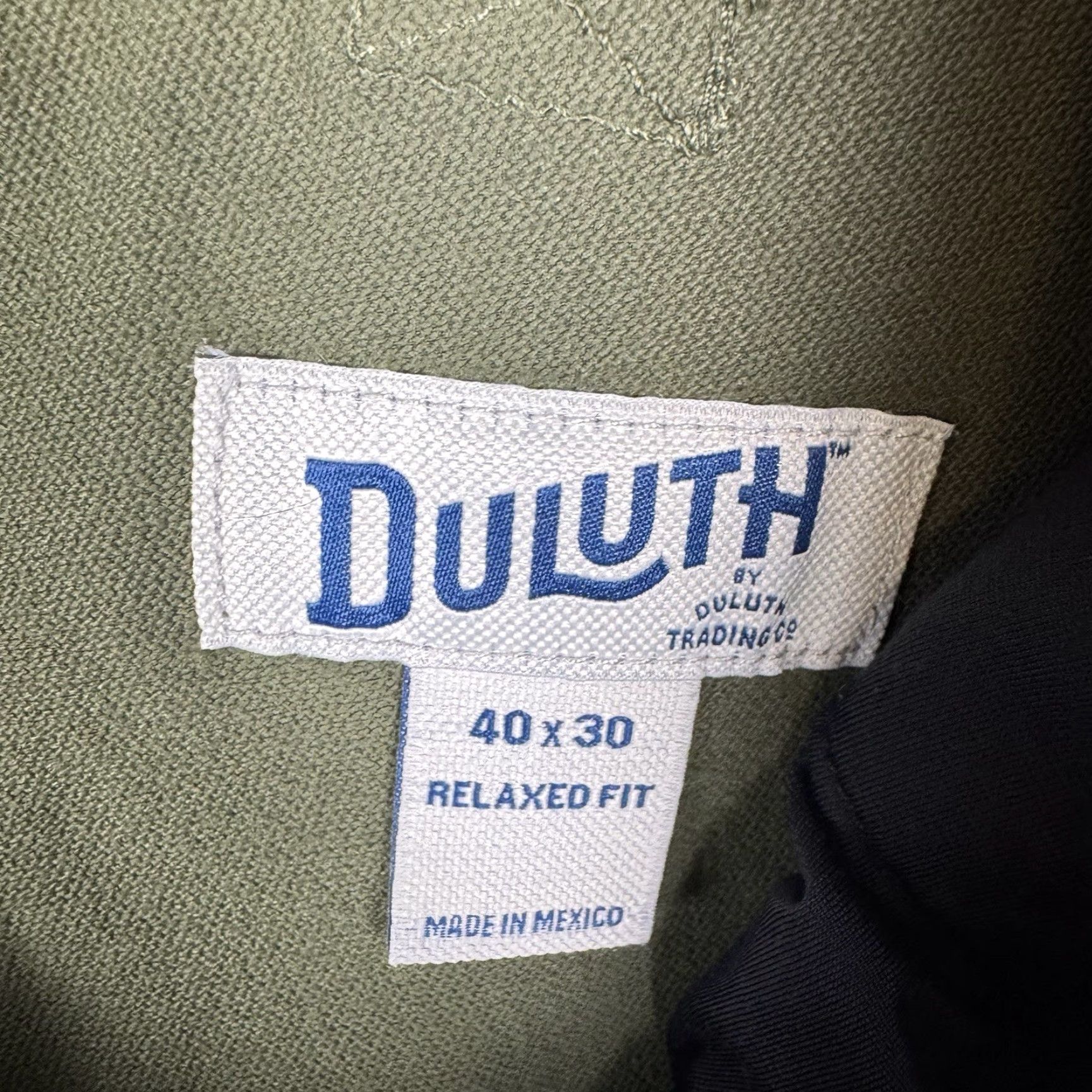 Olive Duluth Flexpedition Pants Mens 40x30 Relaxed Cargo Stretch Olive 71153 Size US 40 / EU 56 - 6 Thumbnail