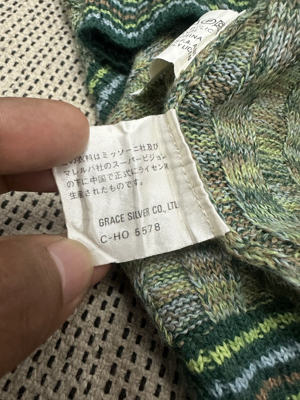 Missoni × Vintage Vintage Missoni 90s Zipped Retro Sweater Jumper Size US XL / EU 56 / 4 - 8 Thumbnail