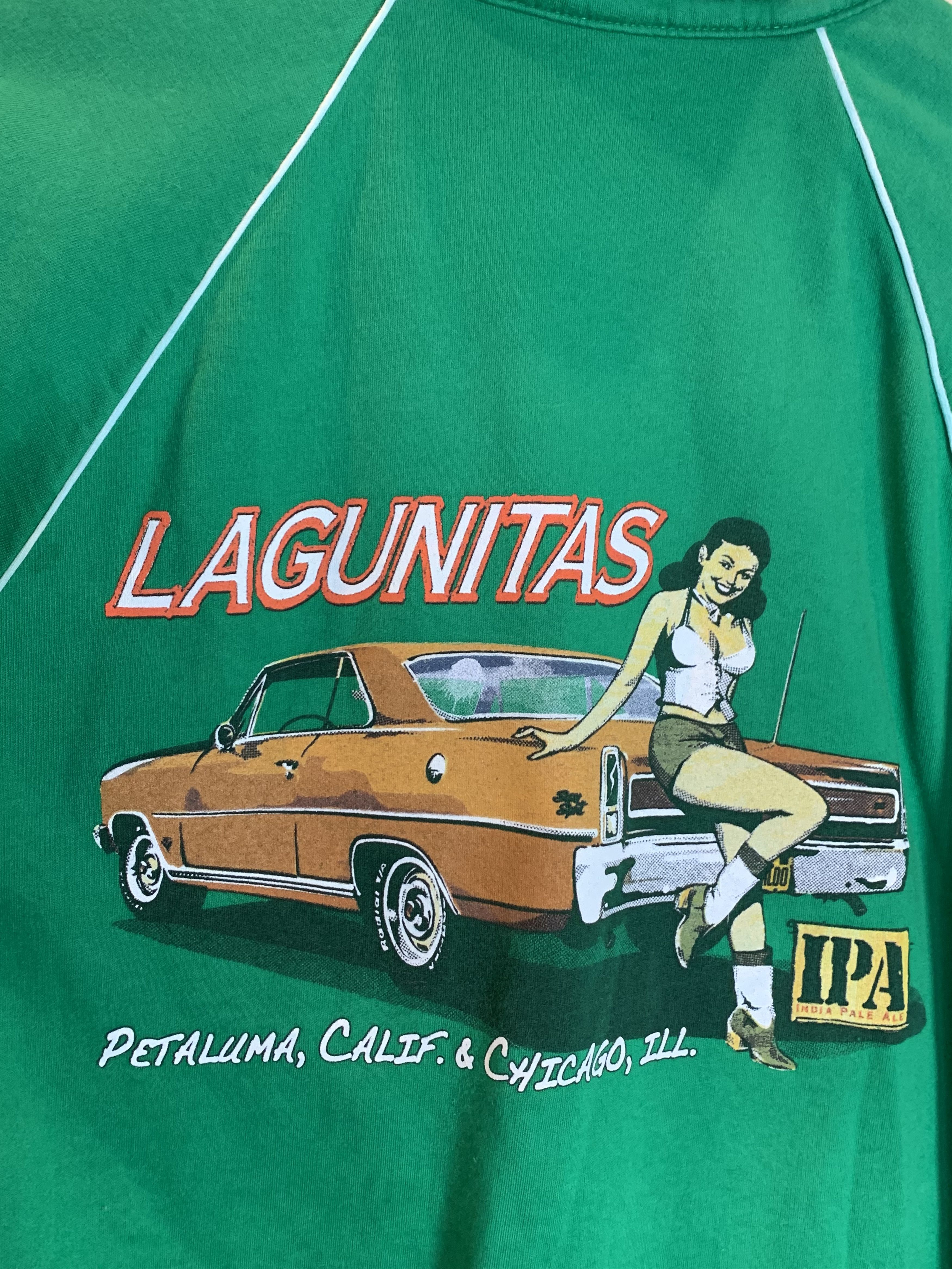 Vintage *RARE* Vintage Lagunitas Brewing IPA Car Pinup Model Jacket Size US L / EU 52-54 / 3 - 2 Thumbnail