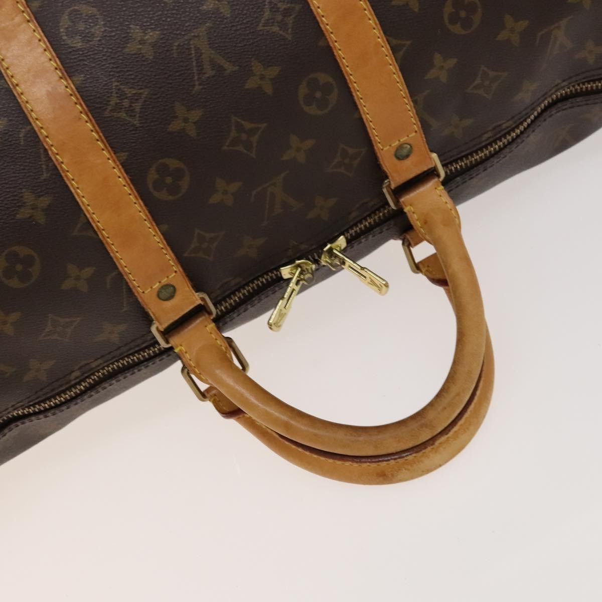 Louis Vuitton LOUIS VUITTON Monogram Keepall 55 Boston Bag M41424 Size ONE SIZE - 7 Thumbnail