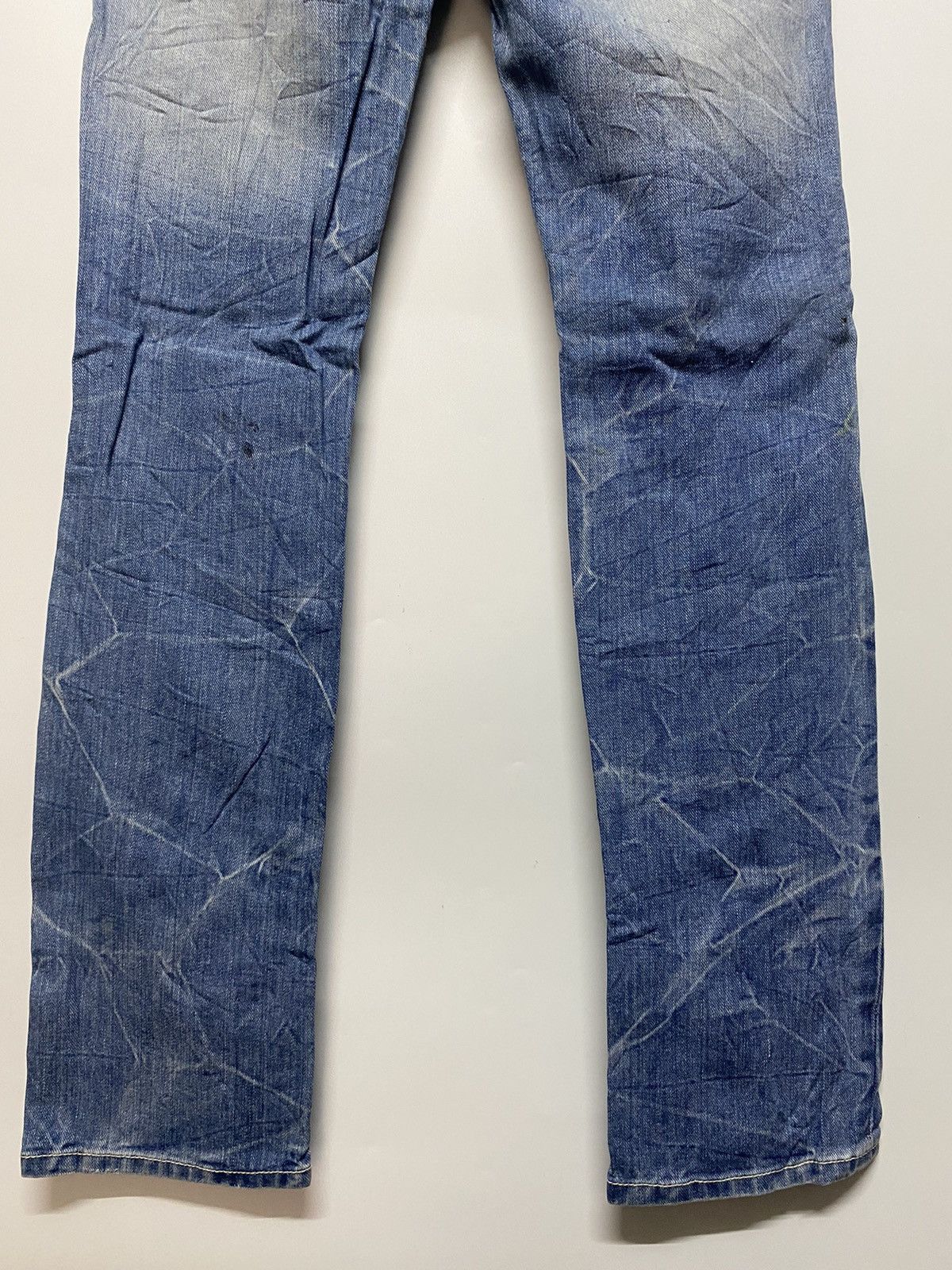 Designer × Japanese Brand Japanese Brand Beach Ocean Patches Denim Distressed Jeans Size 30" / US 8 / IT 44 - 8 Thumbnail