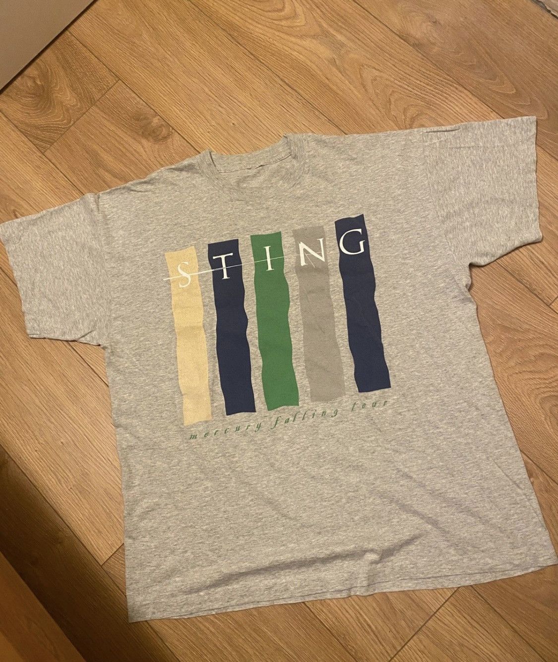 Band Tees × Streetwear × Vintage Mercury falling tour sting concert tee ...