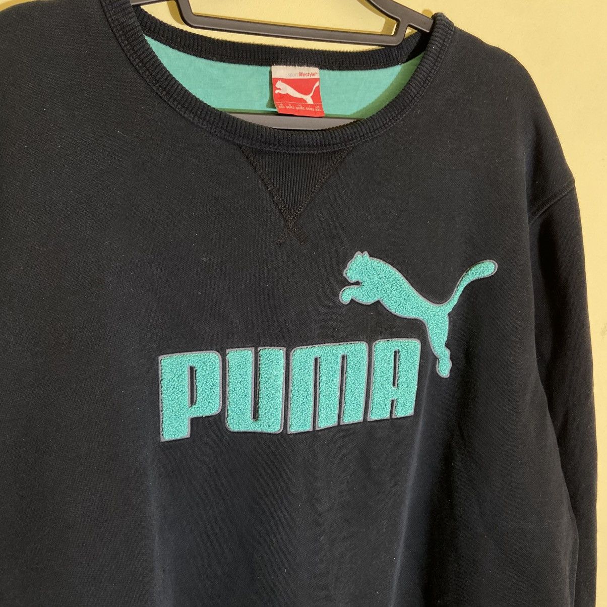 Puma PUMA Big Logo Fleece Sweatshirt – XXL Tag Fits L/XL Size US L / EU 52-54 / 3 - 2 Thumbnail