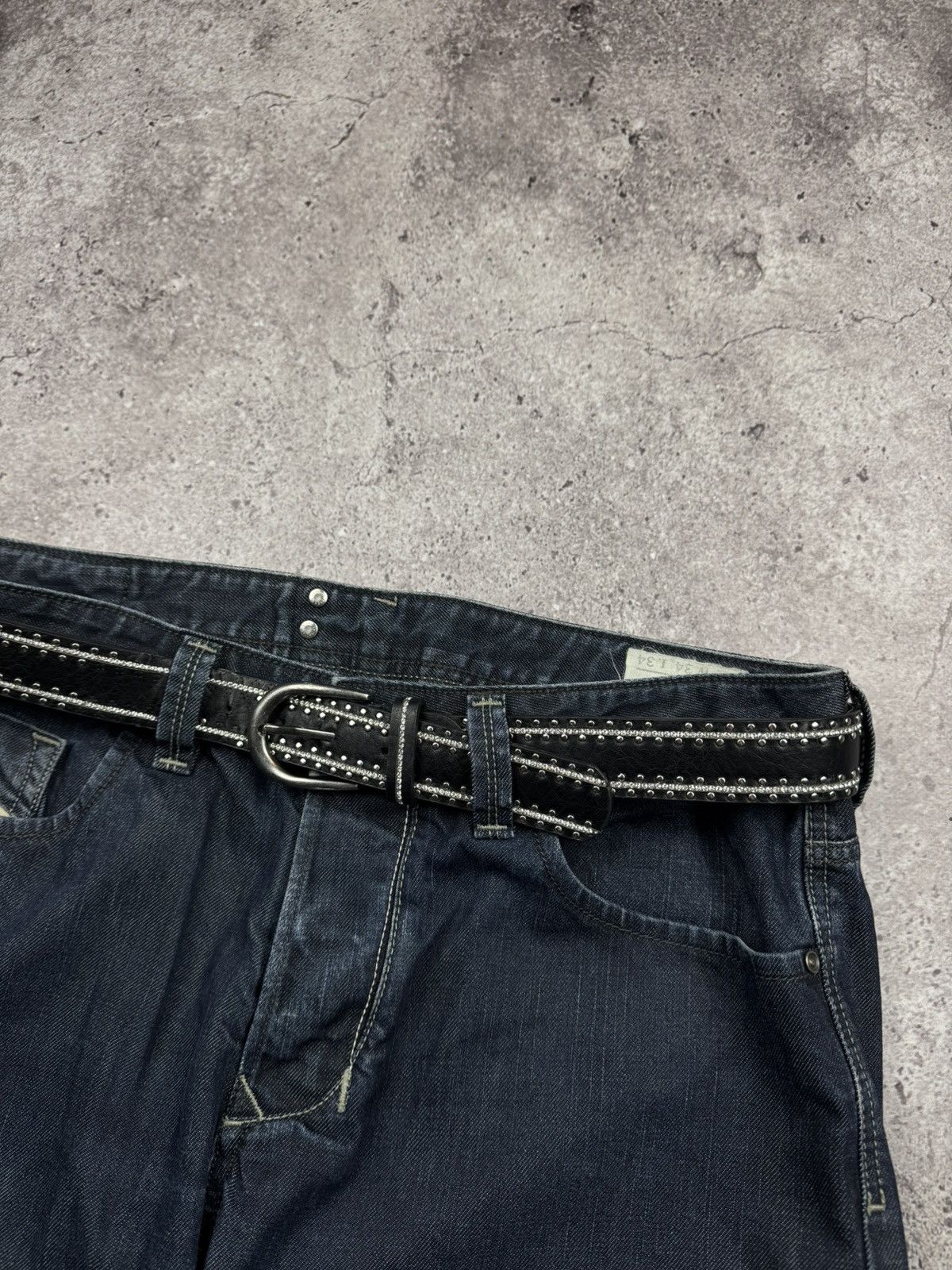Japanese Brand 00’s NUMBER NINE STYLE JAPAN OPIUM RARE Y2K BELT VINTAGE Size ONE SIZE - 3 Thumbnail